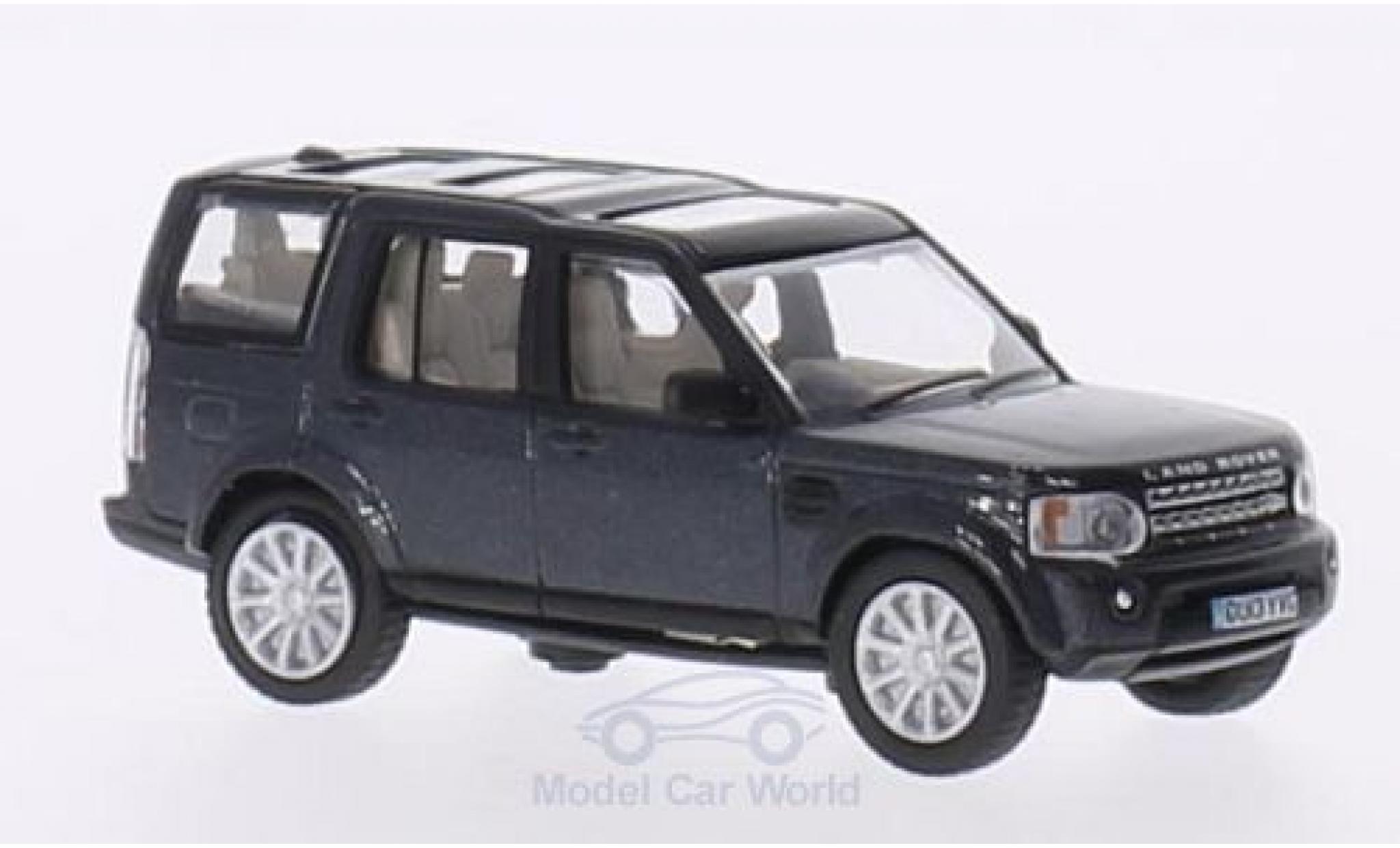 Land Rover Discovery 1/76 Oxford 4 metallico blu RHD modellino in miniatura