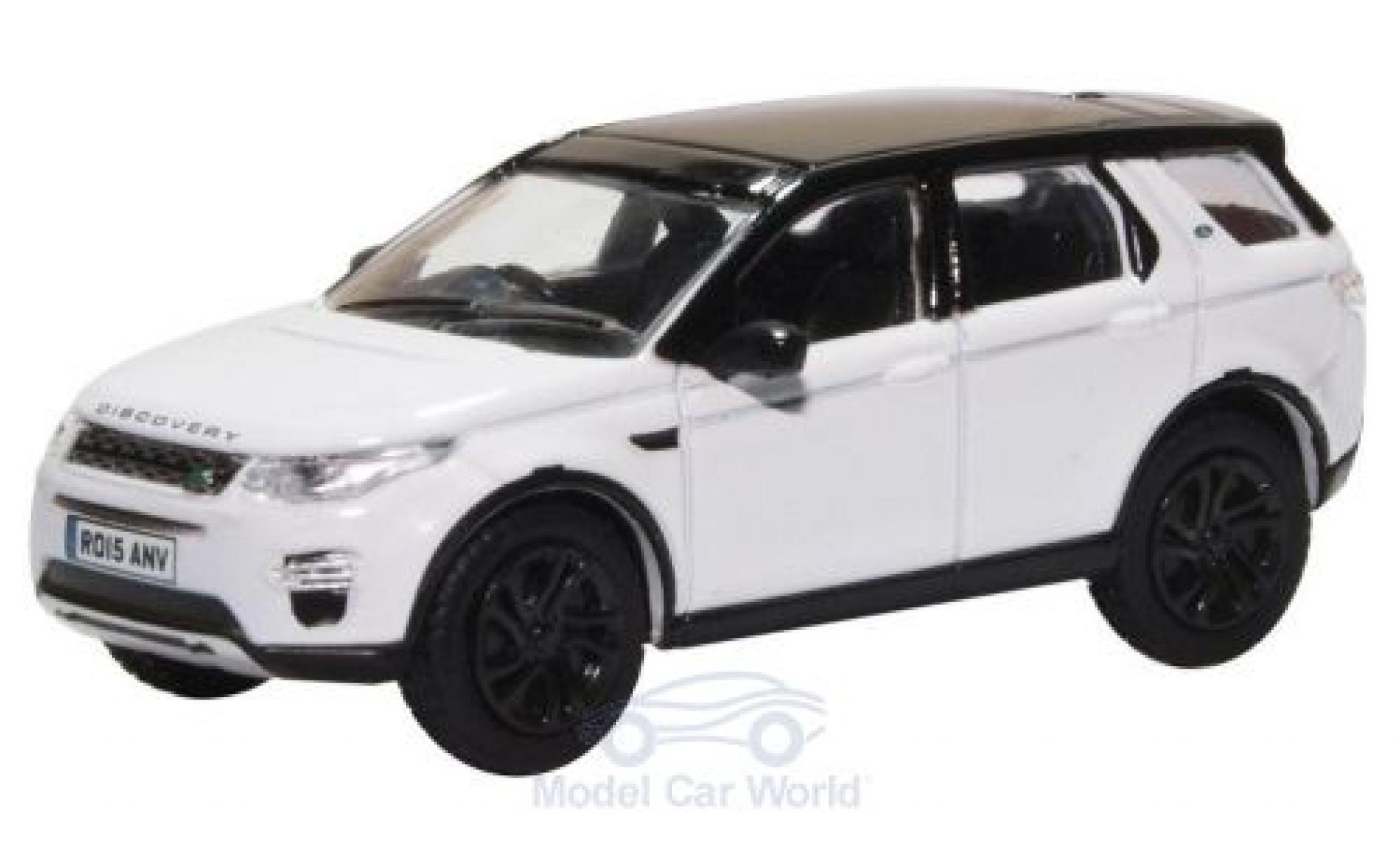 Land Rover Discovery 1/76 Oxford Sport bianco/nero modellino in miniatura