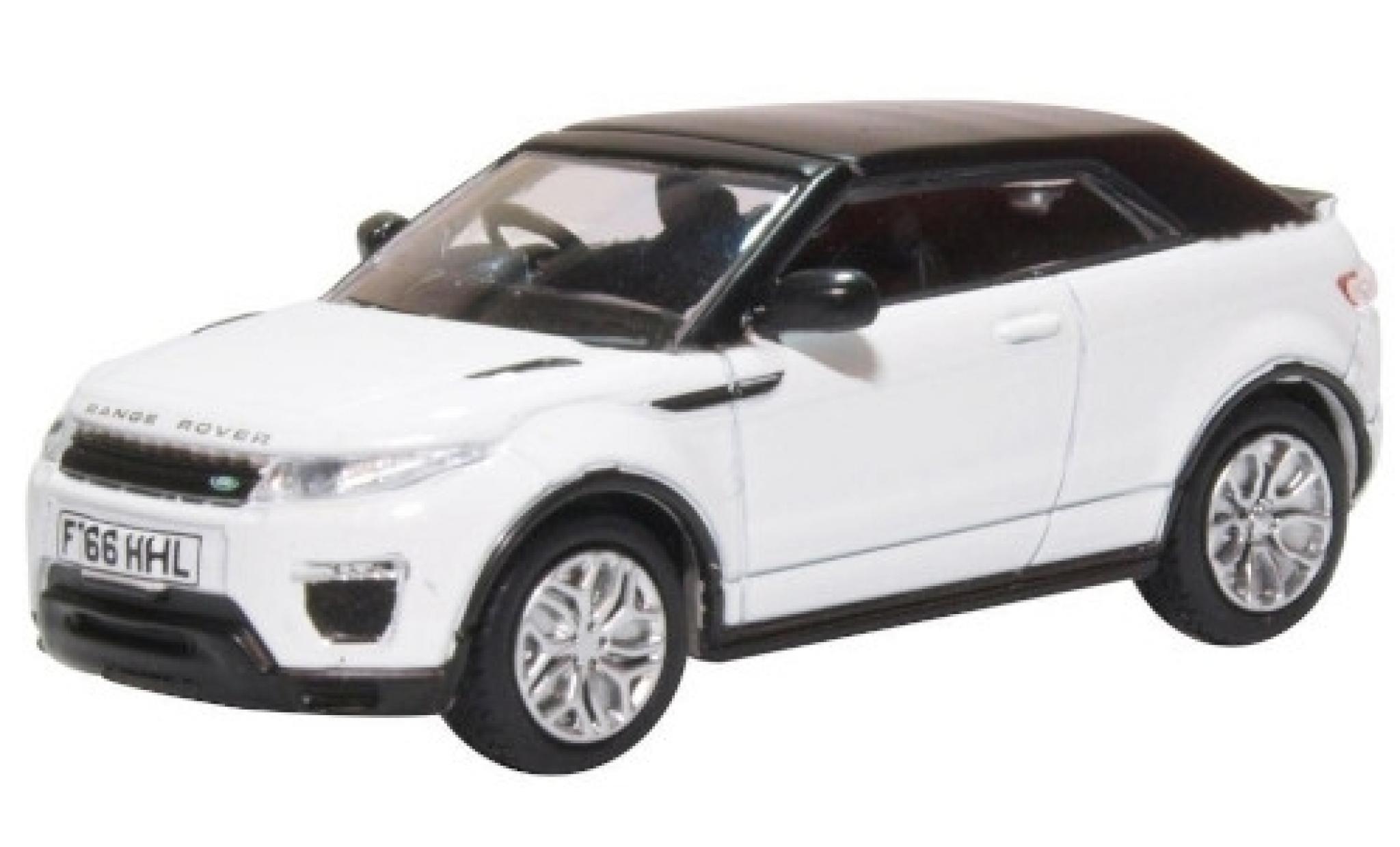 Land Rover Range Rover 1/76 Oxford Evoque Convertibile bianco RHD modellino in miniatura