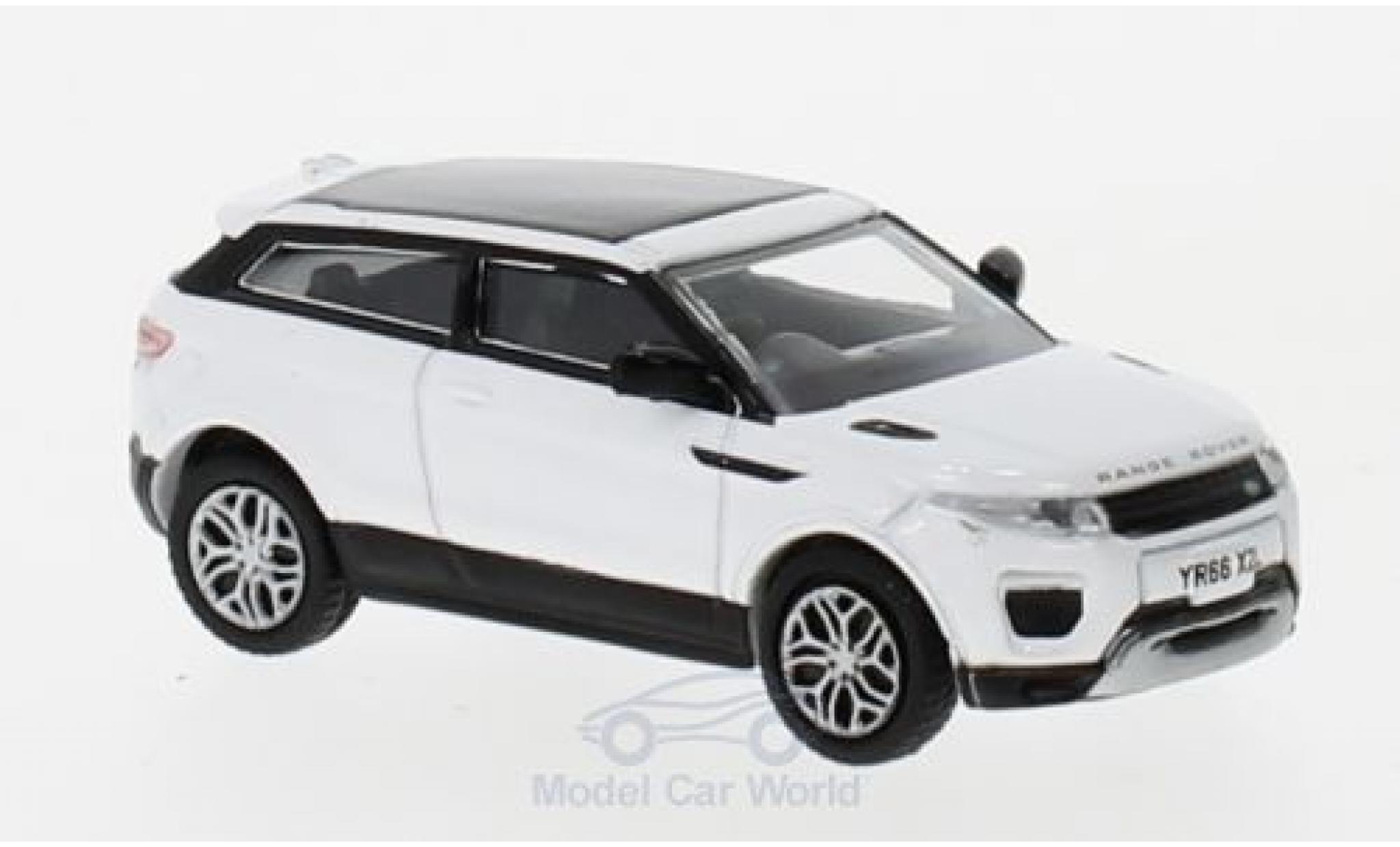 Land Rover Range Rover 1/76 Oxford Evoque Coupe (Facelift) bianco modellino in miniatura