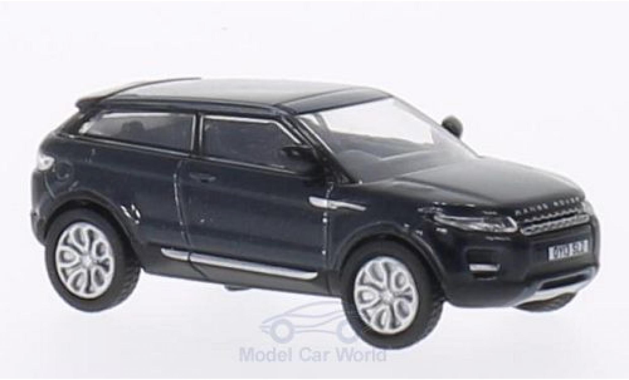 Land Rover Range Rover 1/76 Oxford Evoque metallico blu RHD 3-Türer modellino in miniatura