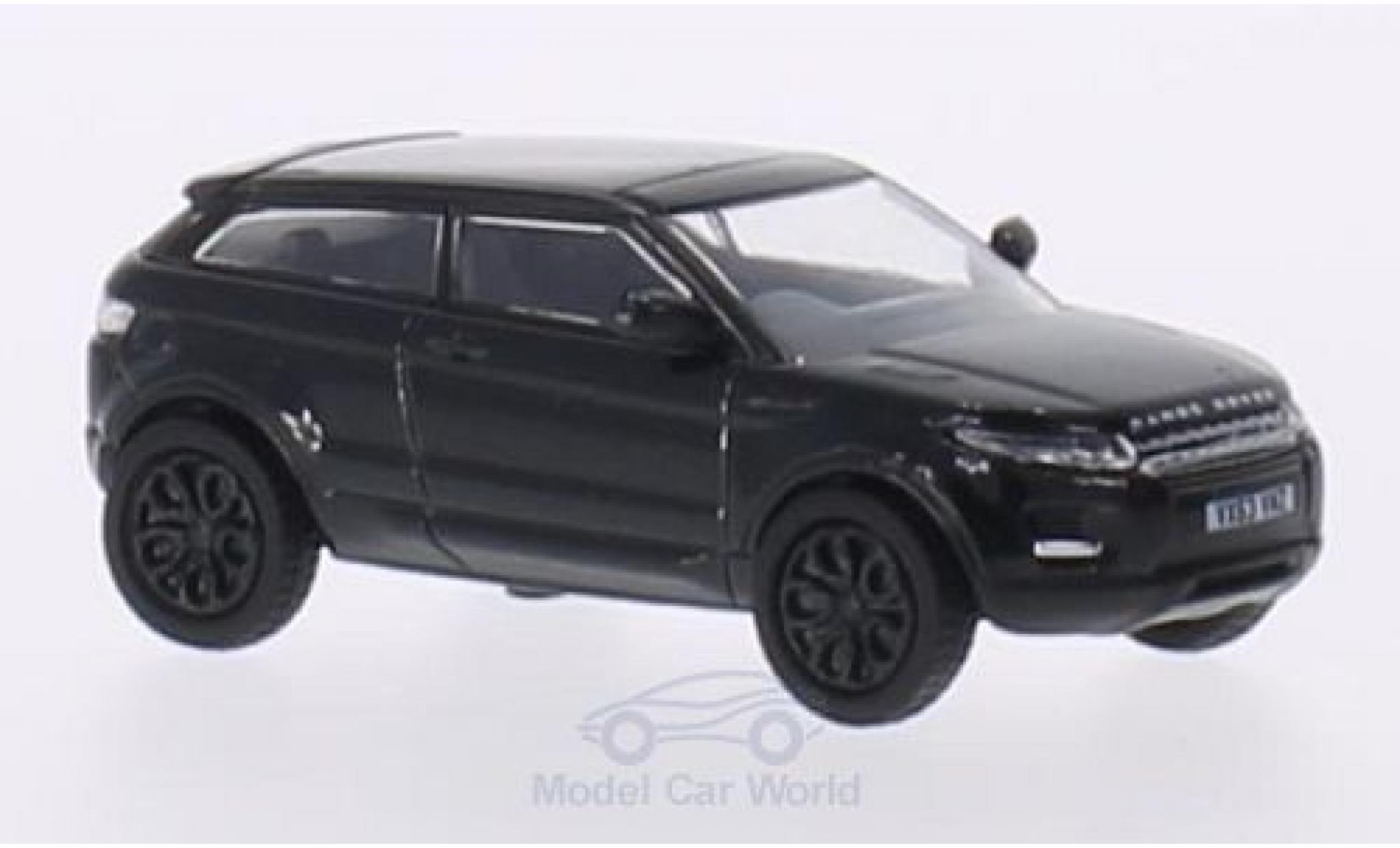 Land Rover Range Rover 1/76 Oxford Evoque metallico nero RHD modellino in miniatura