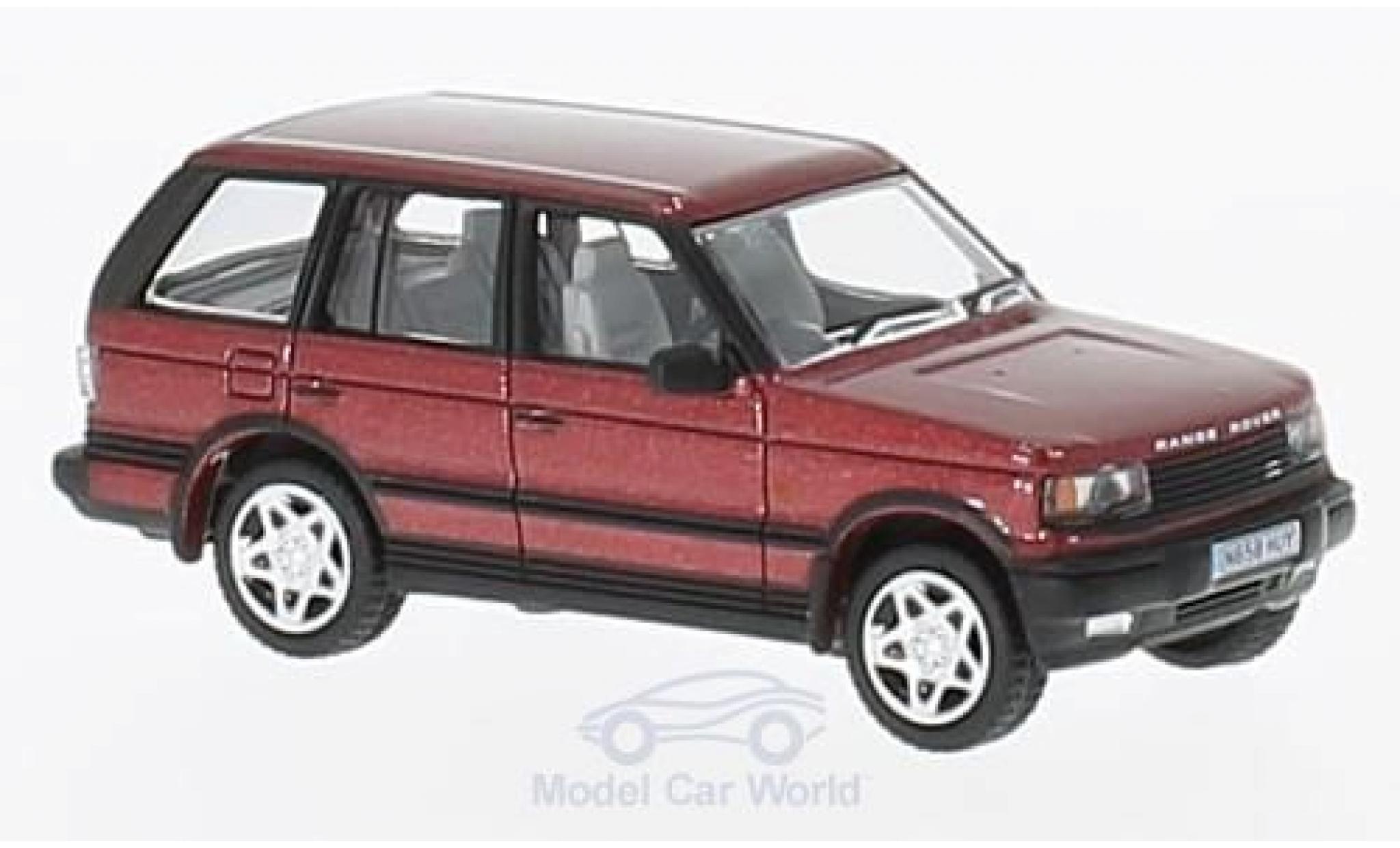 Land Rover Range Rover 1/76 Oxford P38 metallico rosso modellino in miniatura