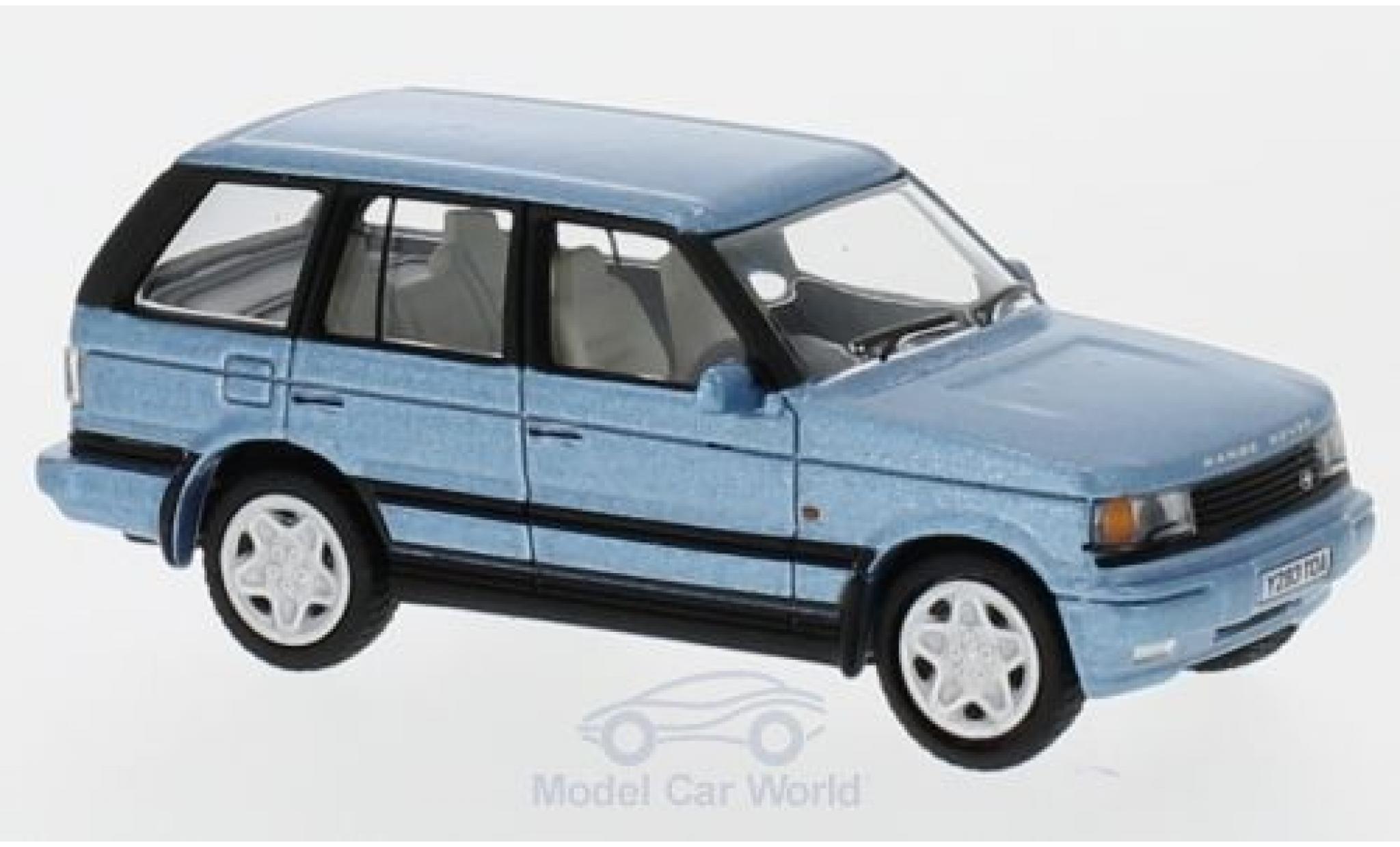 Land Rover Range Rover 1/76 Oxford P38 metallico blu modellino in miniatura