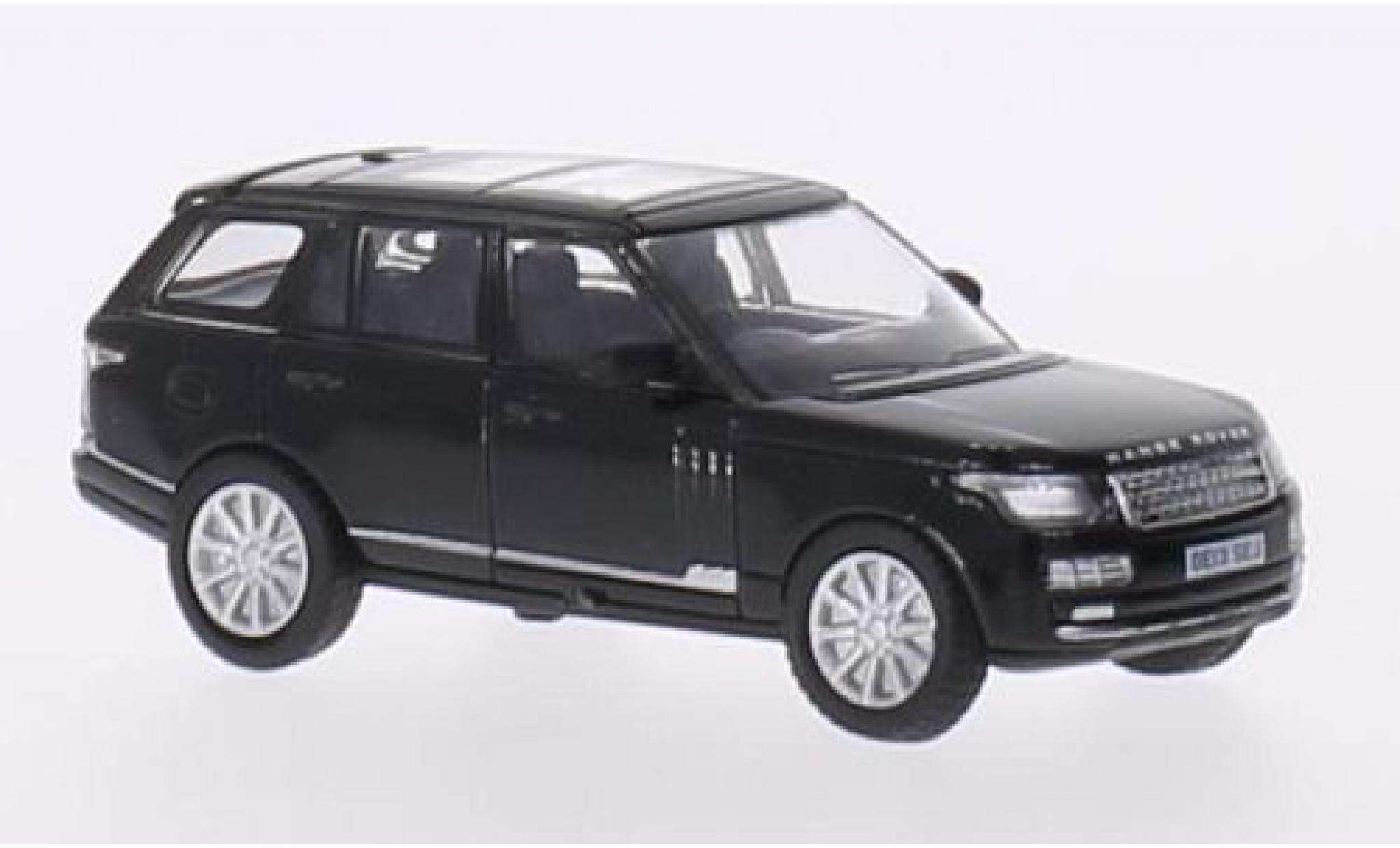 Land Rover Range Rover 1/76 Oxford nero RHD 2013 modellino in miniatura