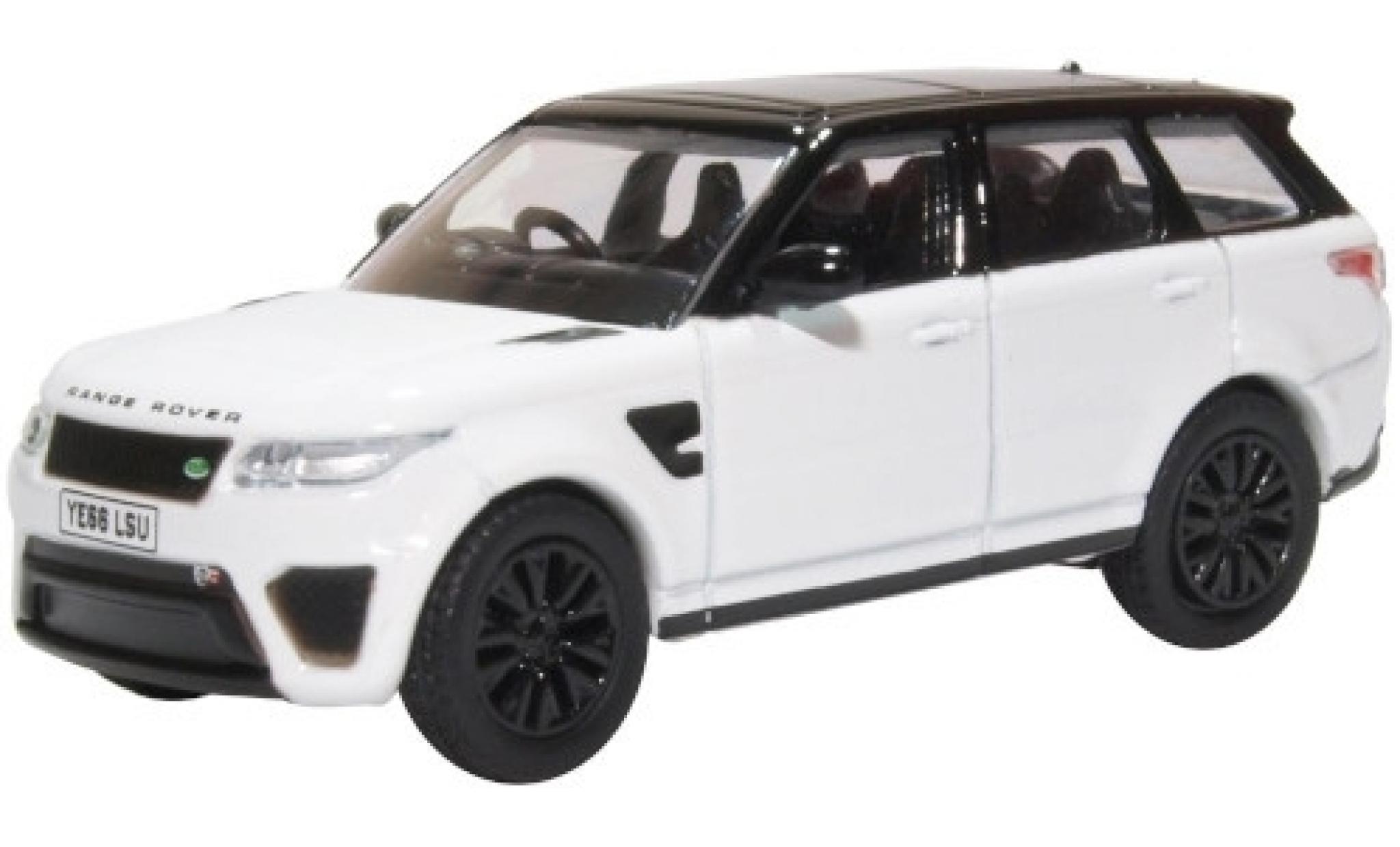 Land Rover Range Rover 1/76 Oxford Sport SVR bianco/nero RHD modellino in miniatura