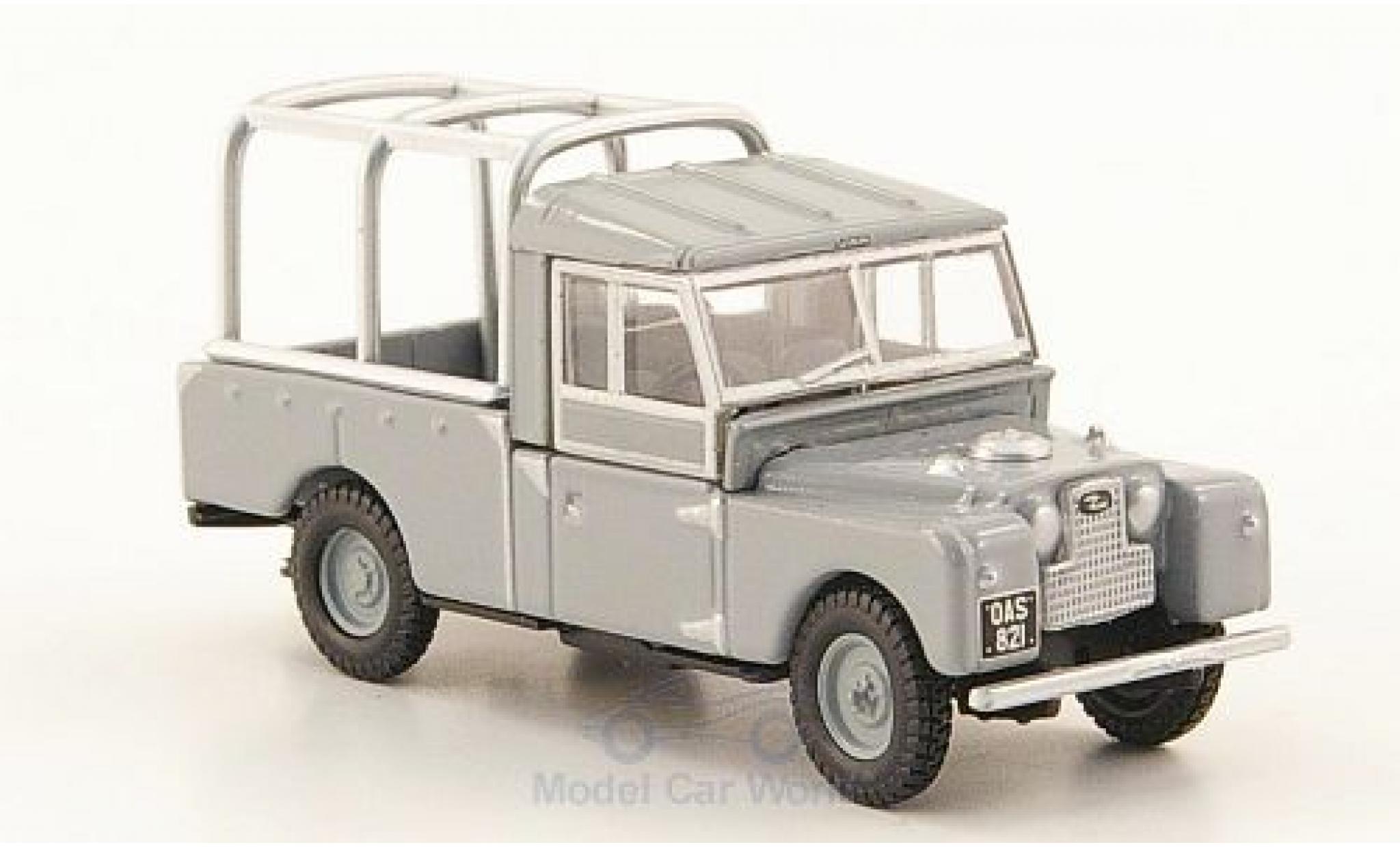 Land Rover Series 1 1/76 Oxford 109 grigio modellino in miniatura