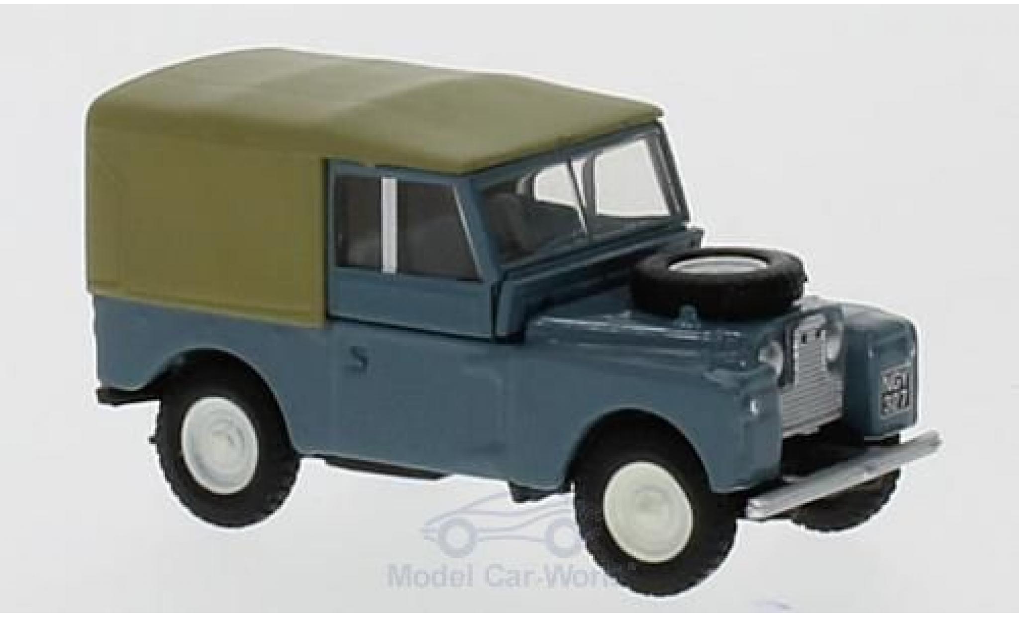 Land Rover Series 1 1/76 Oxford 88 blu modellino in miniatura