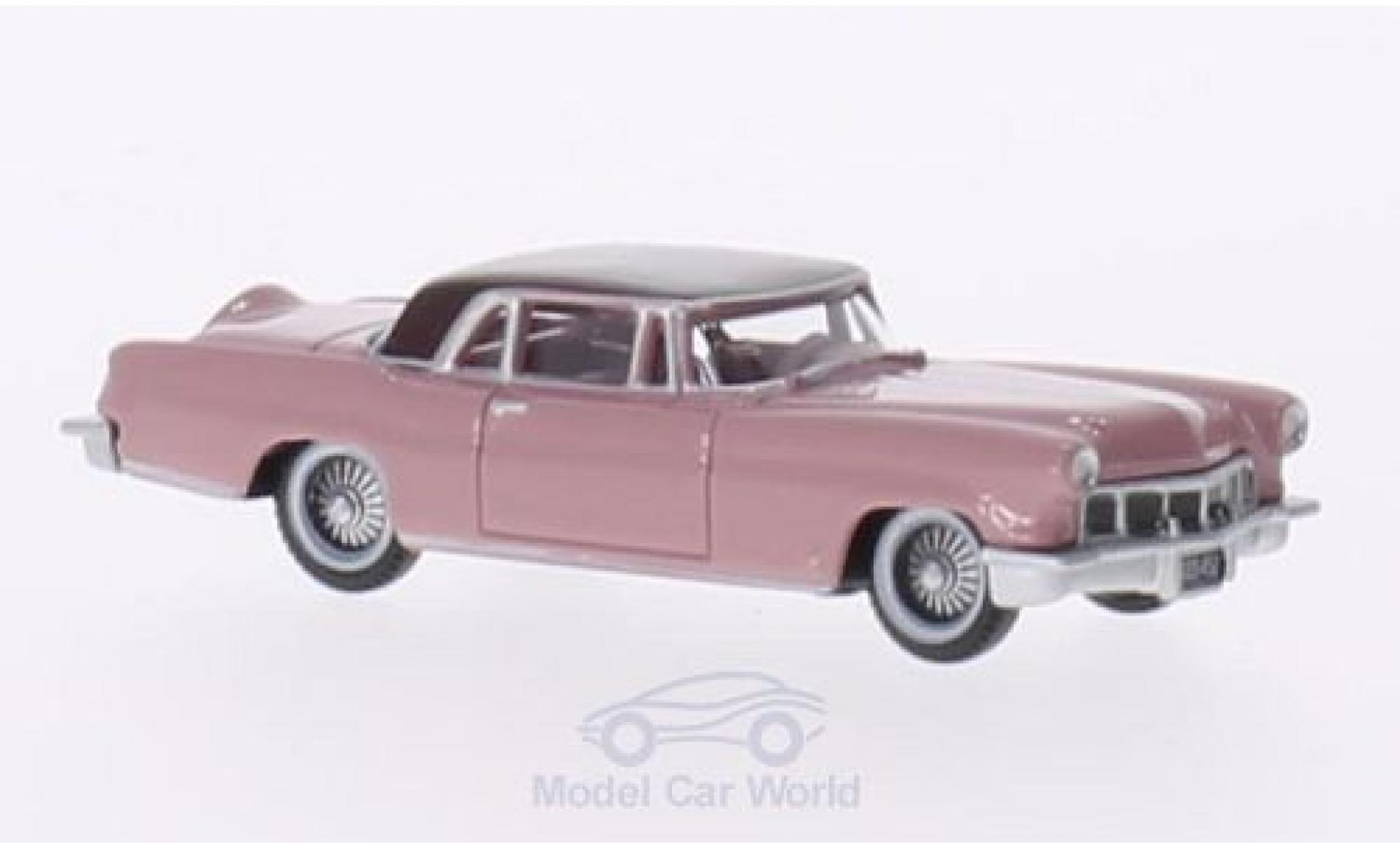 Lincoln Continental 1956 1/87 Oxford MKII rosa/rosa 1956 modellino in miniatura