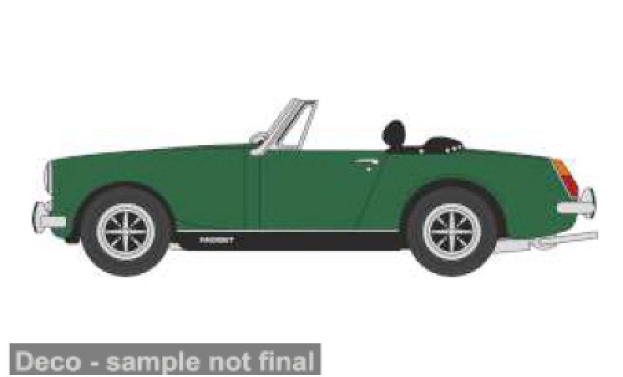 MG Midget 1/76 Oxford MkIII grün 1:76 modellino in miniatura