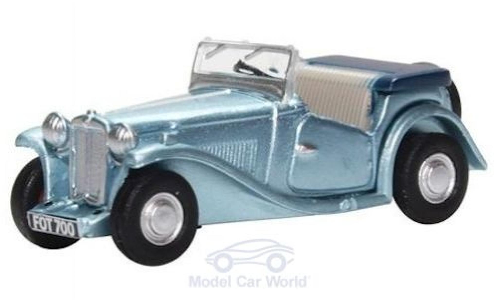 MG TC 1/76 Oxford metallico blu RHD modellino in miniatura
