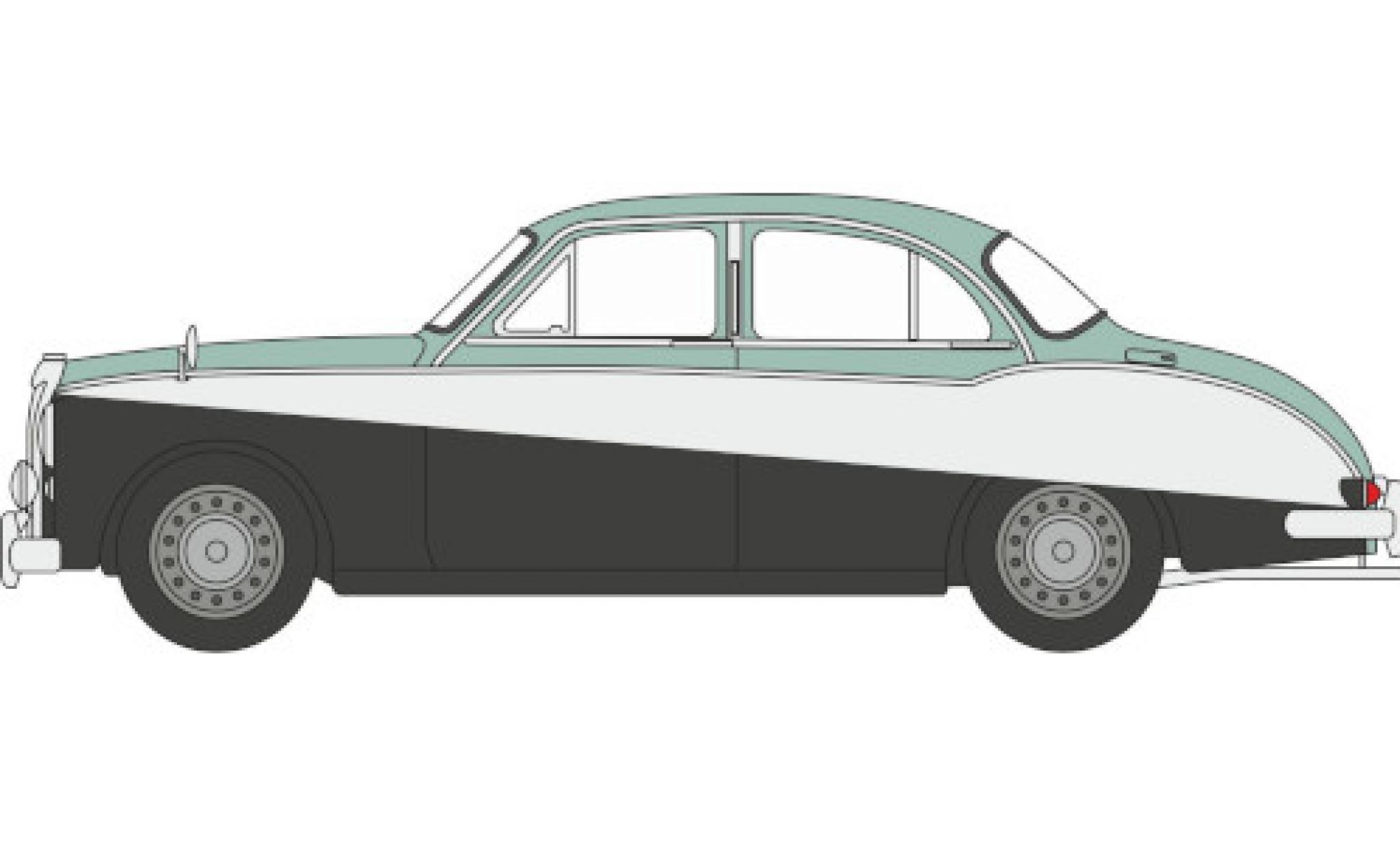 MG ZB 1/76 Oxford verde/nero modellino in miniatura