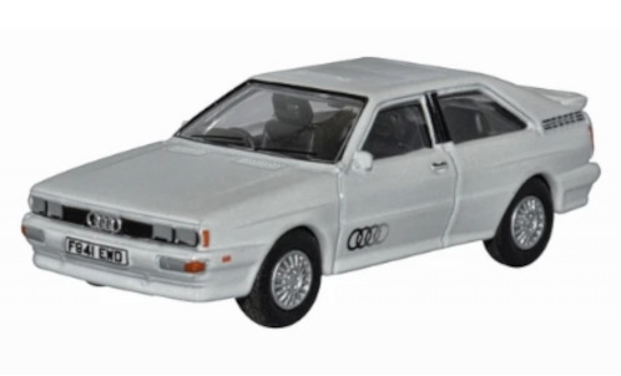 Audi Quattro 1/76 Oxford bianco RHD modellino in miniatura
