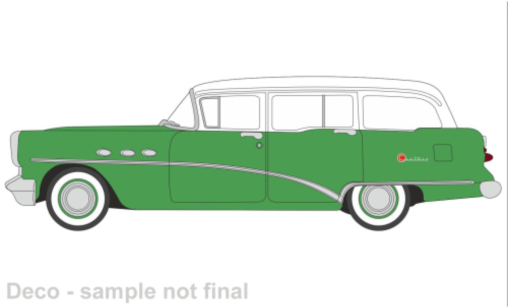 Buick Century 1/87 Oxford biens vert/bianco 1954 modellino in miniatura