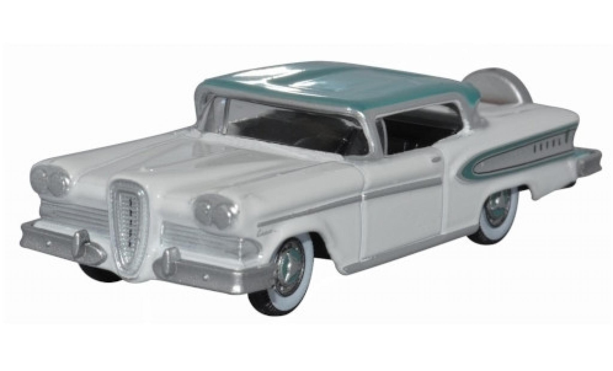 Ford Edsel 1/87 Oxford Citation bianco/turchese 1958 modellino in miniatura