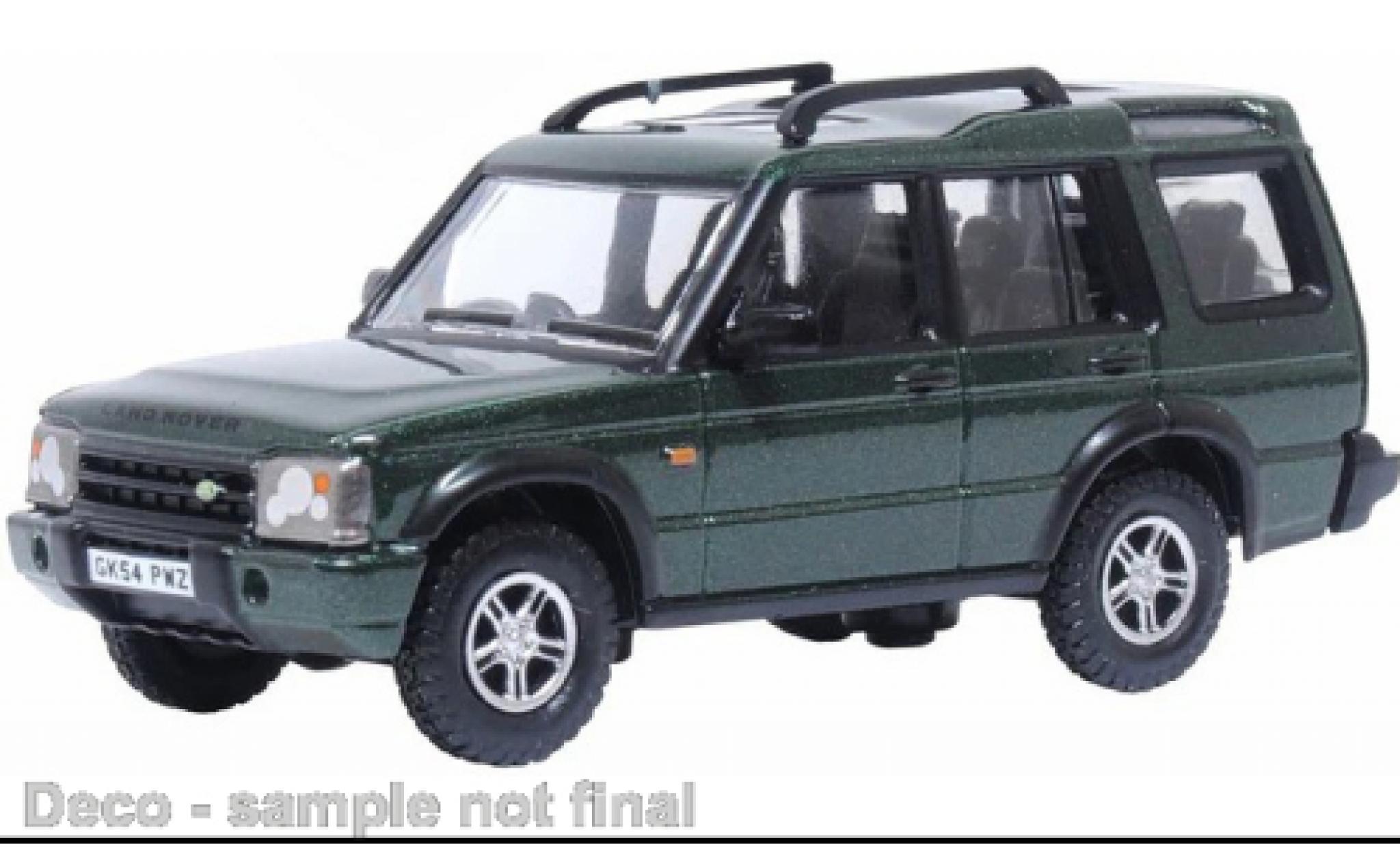 Land Rover Discovery 1/76 Oxford 2 blu foncé modellino in miniatura