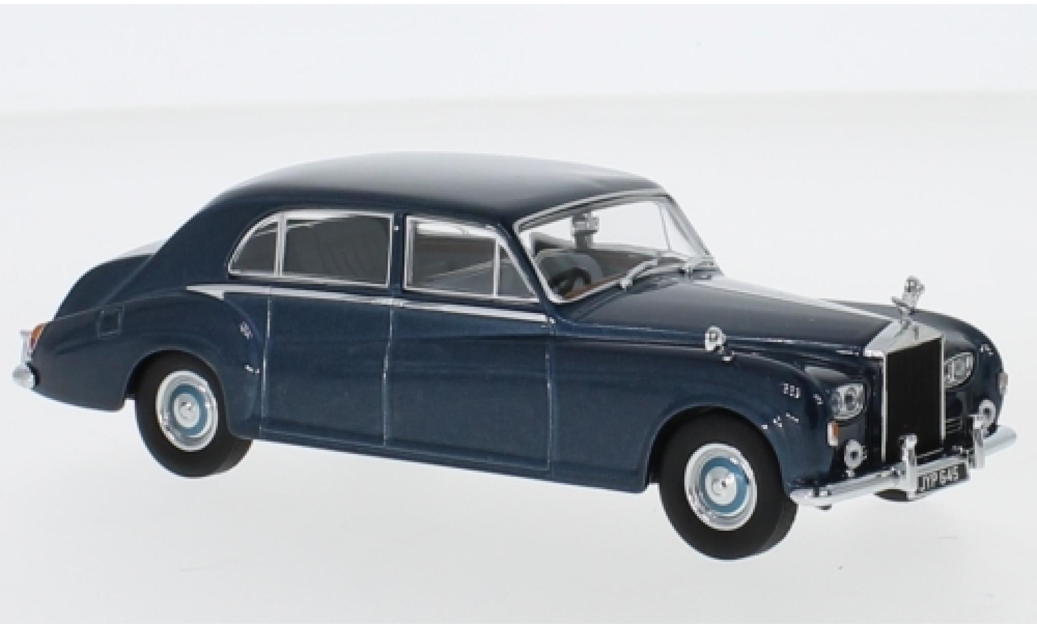 Rolls Royce Phantom 1/43 Oxford V James Young metallise blu RHD modellino in miniatura