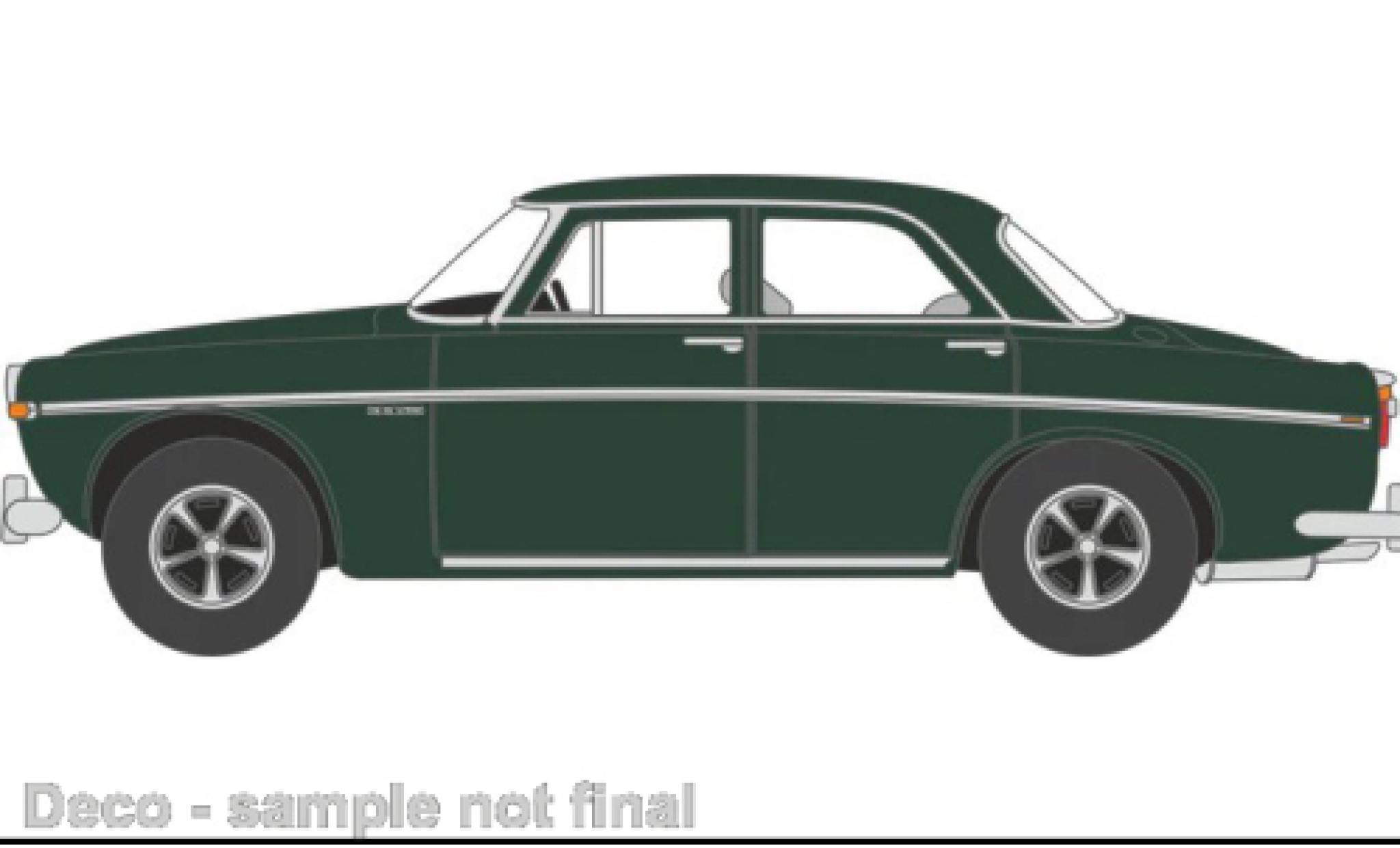 Rover P5B 1/76 Oxford verde modellino in miniatura