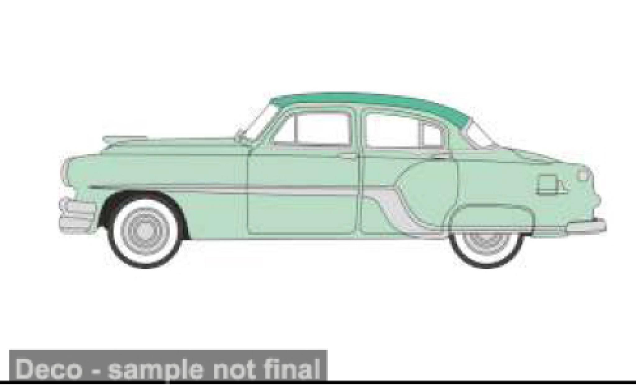 Pontiac Chieftain 1/87 Oxford 4-Door grün/grün 1954 1:87 modellino in miniatura