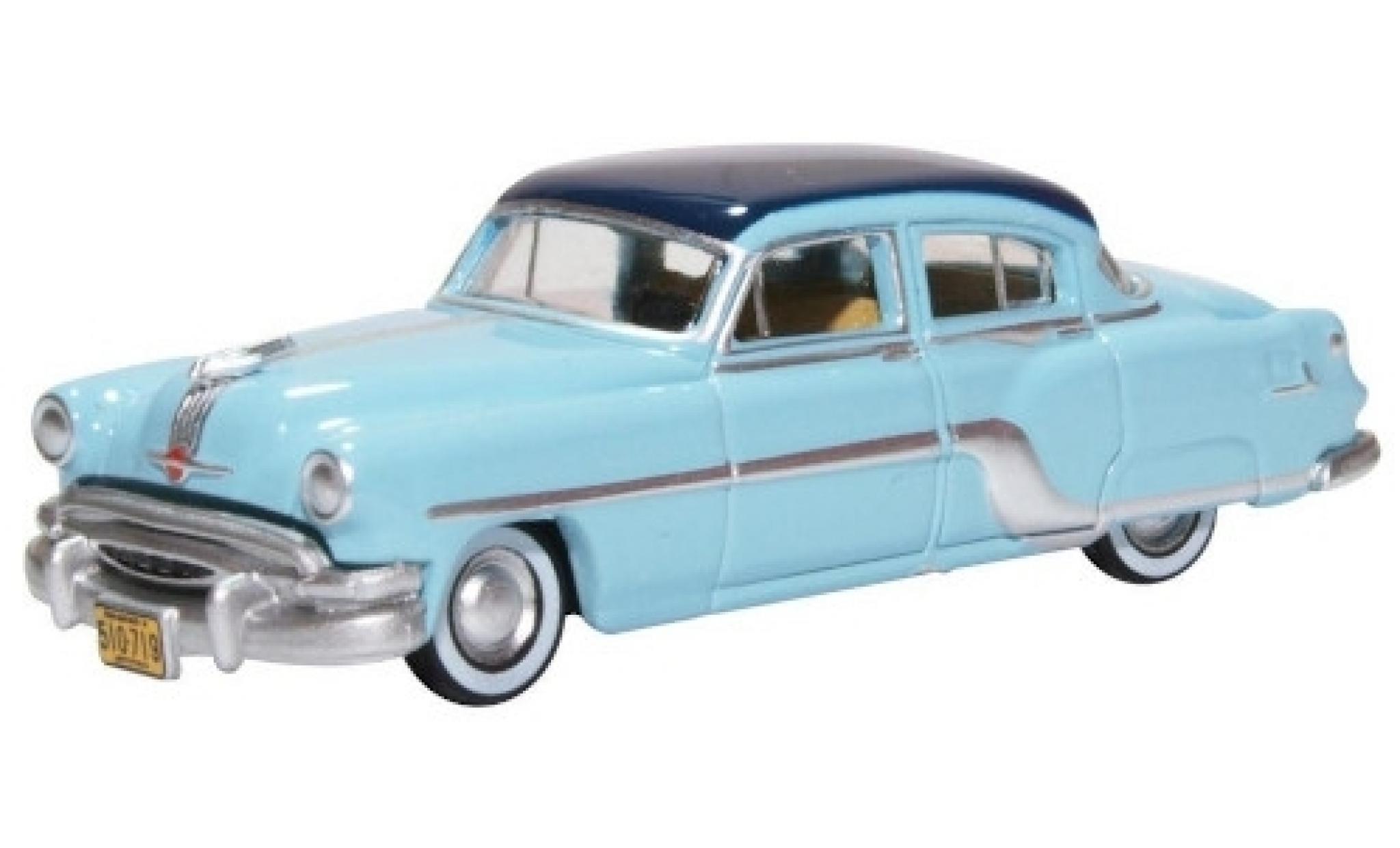 Pontiac Chieftain 1/87 Oxford blu/blu 1954 modellino in miniatura
