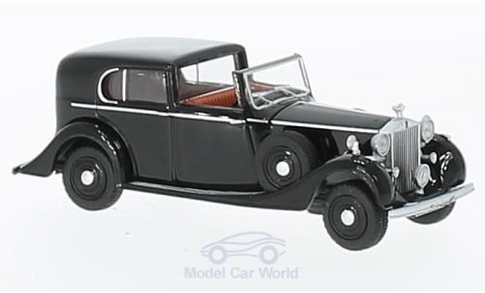 Rolls Royce Phantom 1/76 Oxford III nero modellino in miniatura