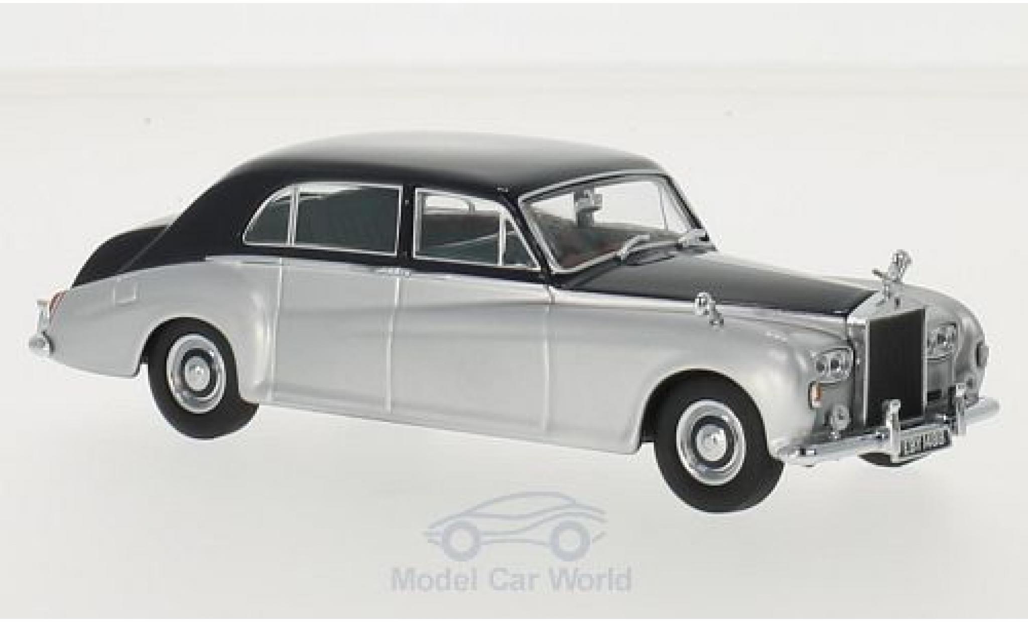 Rolls Royce Phantom 1/43 Oxford V James Young grigio/blu RHD modellino in miniatura