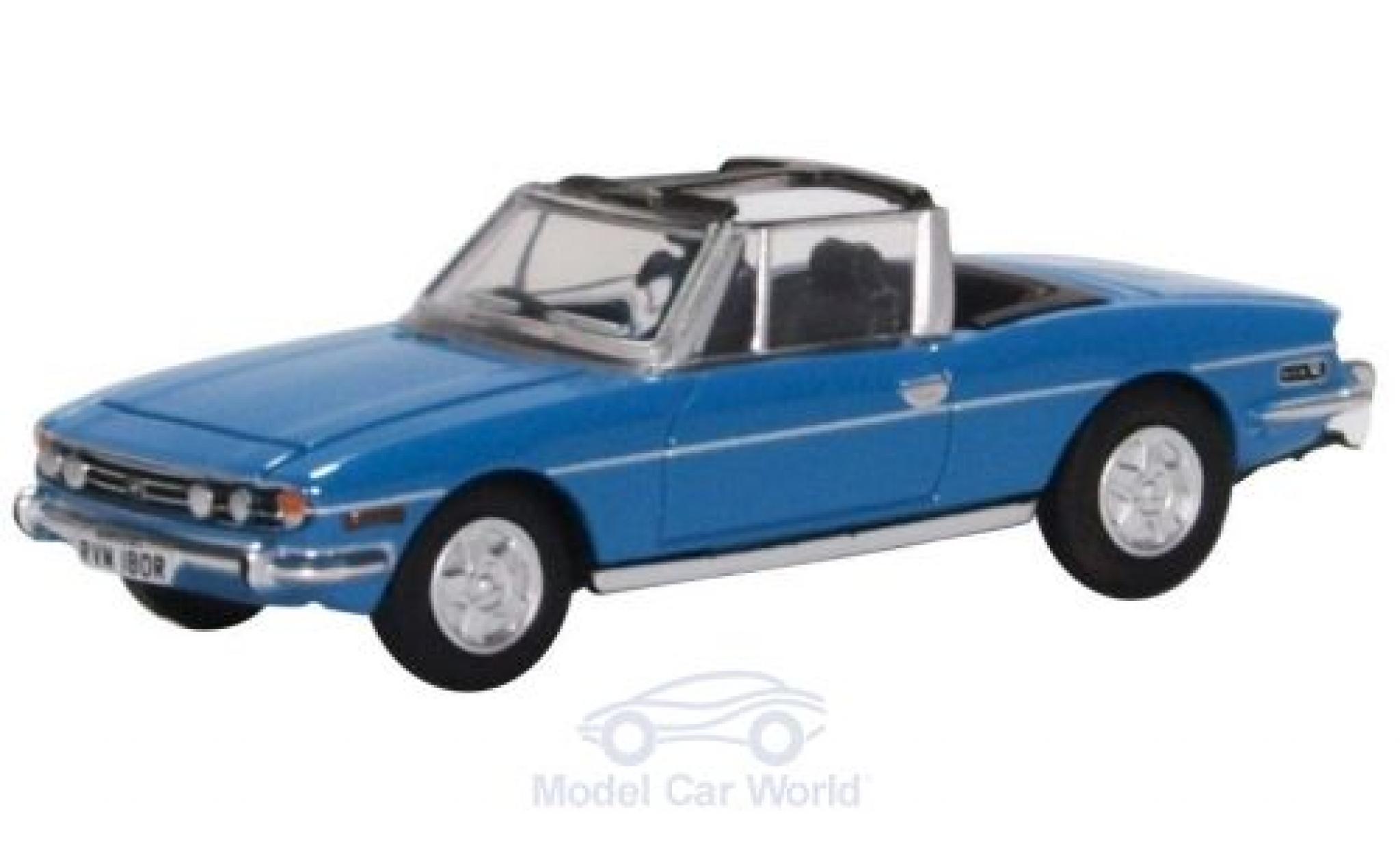 Triumph Stag 1/76 Oxford blu modellino in miniatura