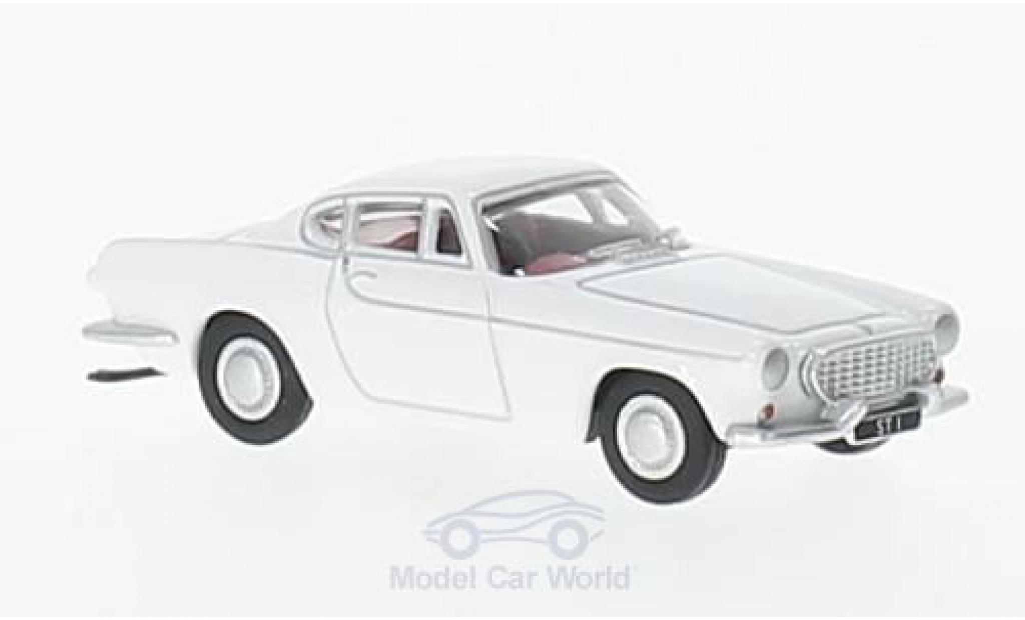 Volvo P1800 1/76 Oxford bianco modellino in miniatura
