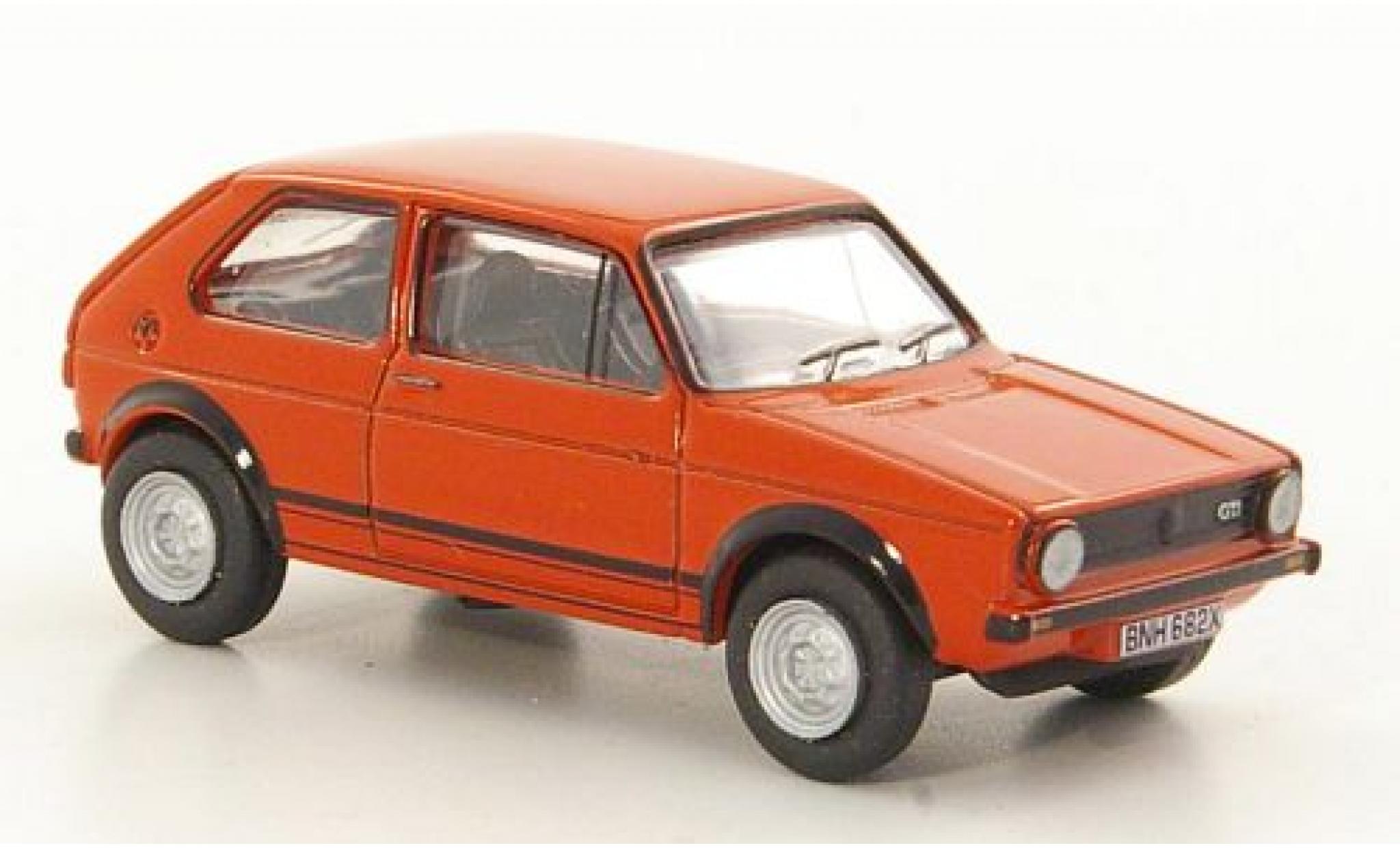 Volkswagen Golf 1/76 Oxford I GTI rosso modellino in miniatura