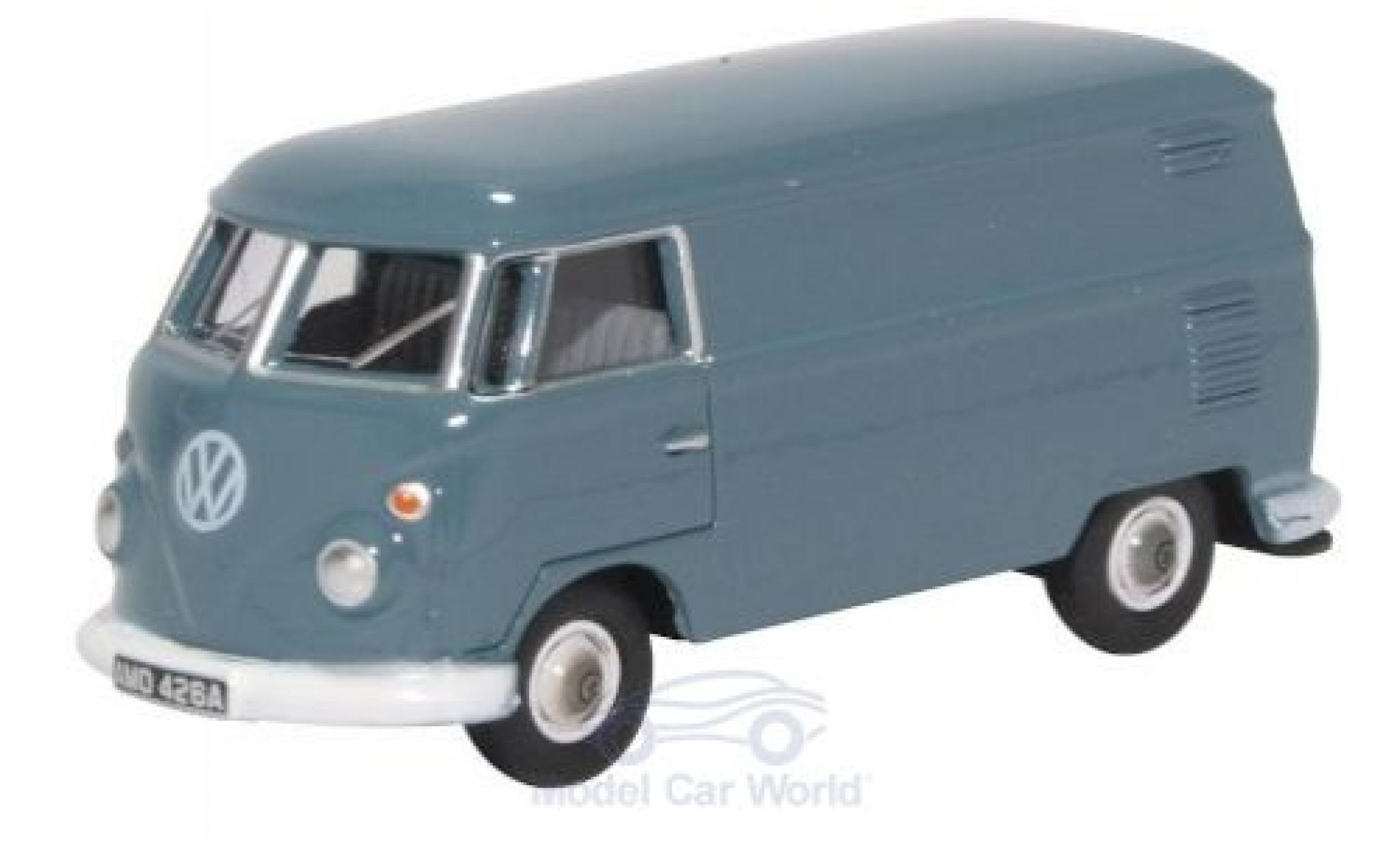 Volkswagen T1 1/76 Oxford Van blu modellino in miniatura