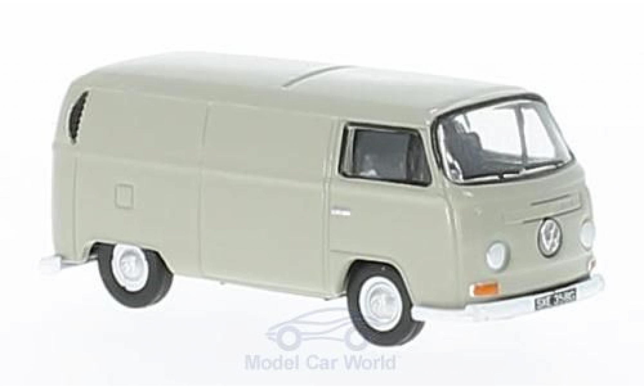 Volkswagen T2 A 1/76 Oxford grigio Kastenwagen modellino in miniatura