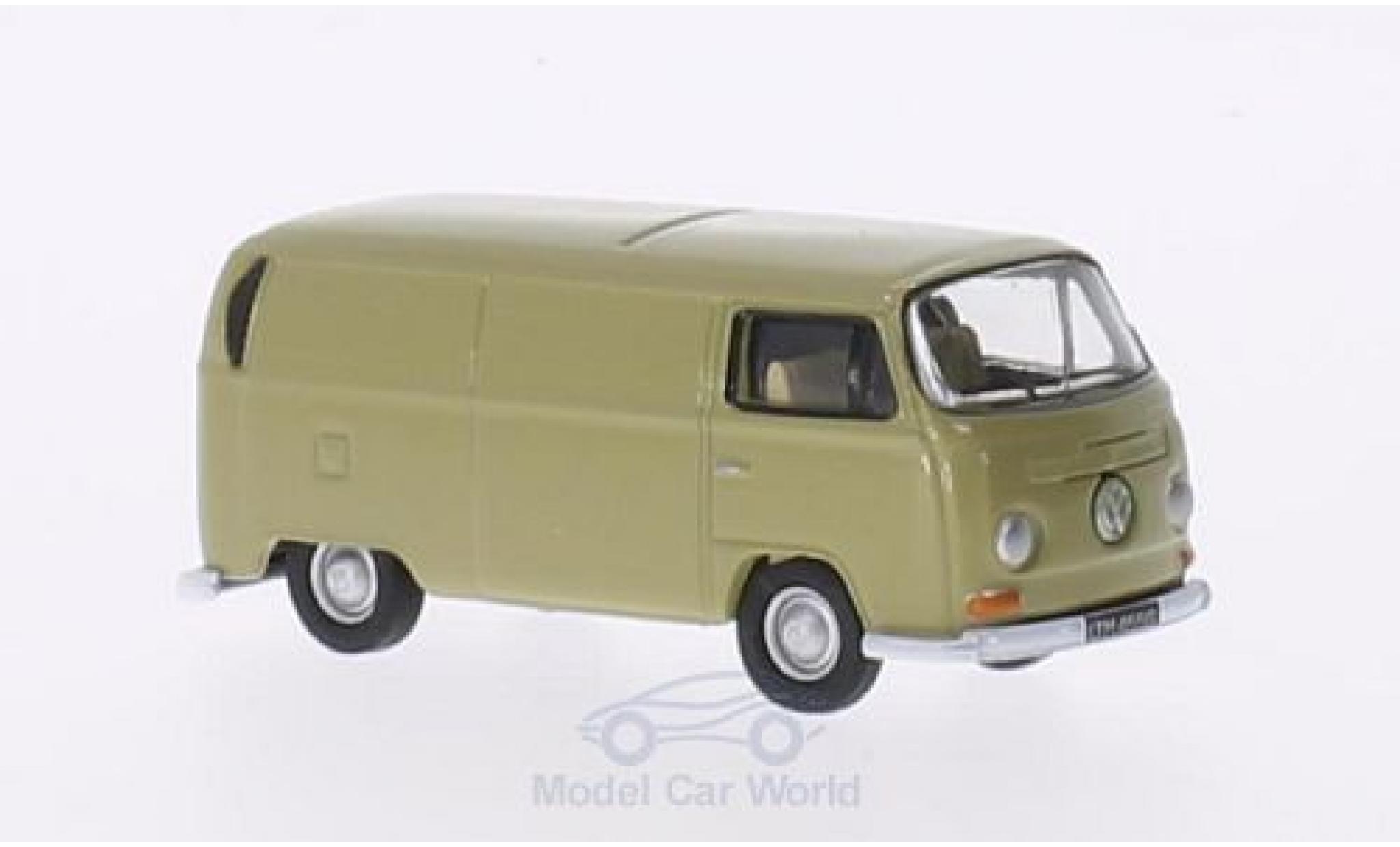 Volkswagen T2 B 1/76 Oxford Kasten beige RHD modellino in miniatura