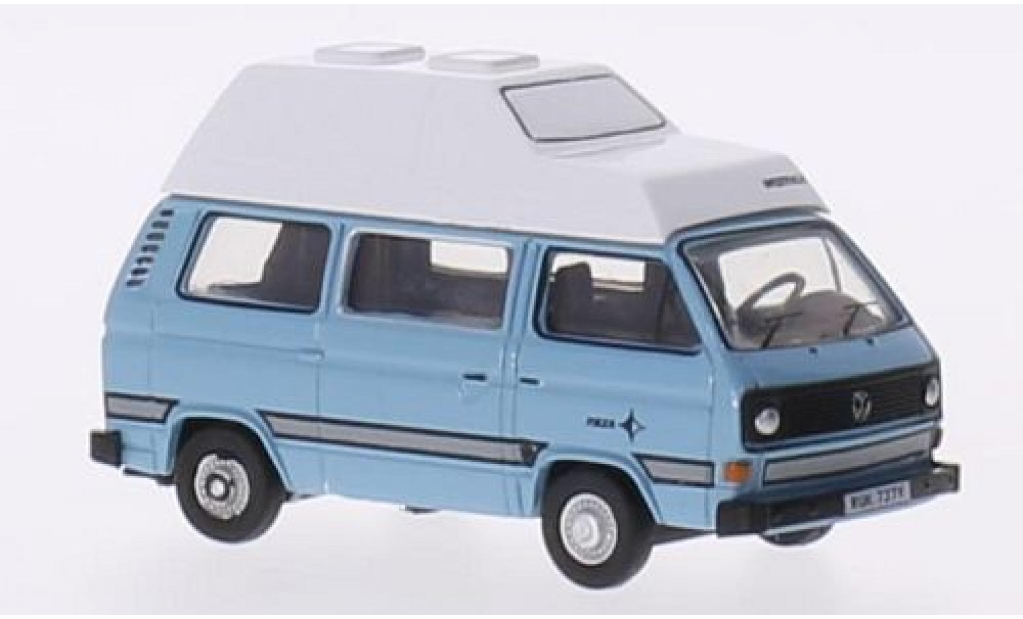 Volkswagen T2 1/76 Oxford 5 Joker blu/bianco modellino in miniatura
