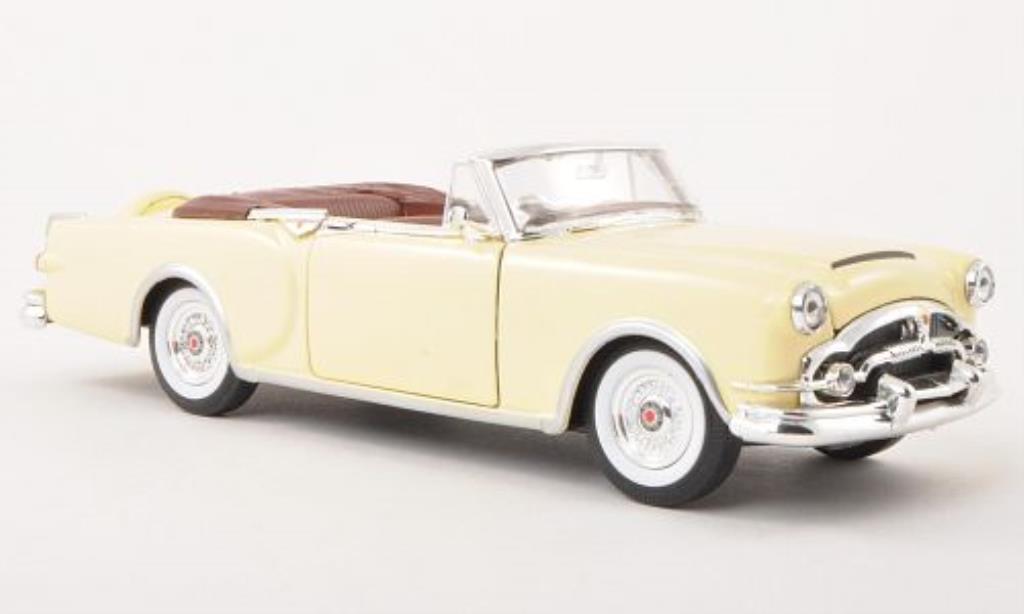 Packard Caribbean 1/24 Welly beige 1953 modellino in miniatura