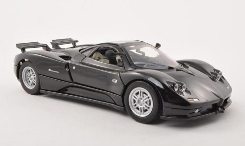 Pagani Zonda C12 1/24 Motormax C12 nero modellino in miniatura