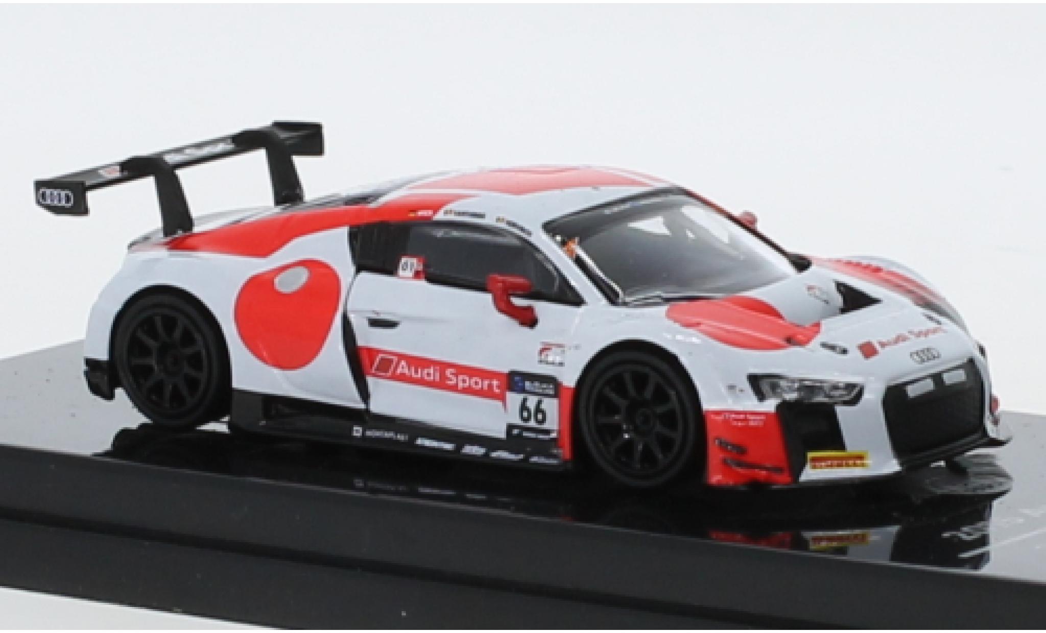 Audi R8 1/64 Para64 LMS No.66 Sport Team WRT 10H Suzuka 2018 C.Mies/D.Vanthoor/F.Vervisch modellino in miniatura