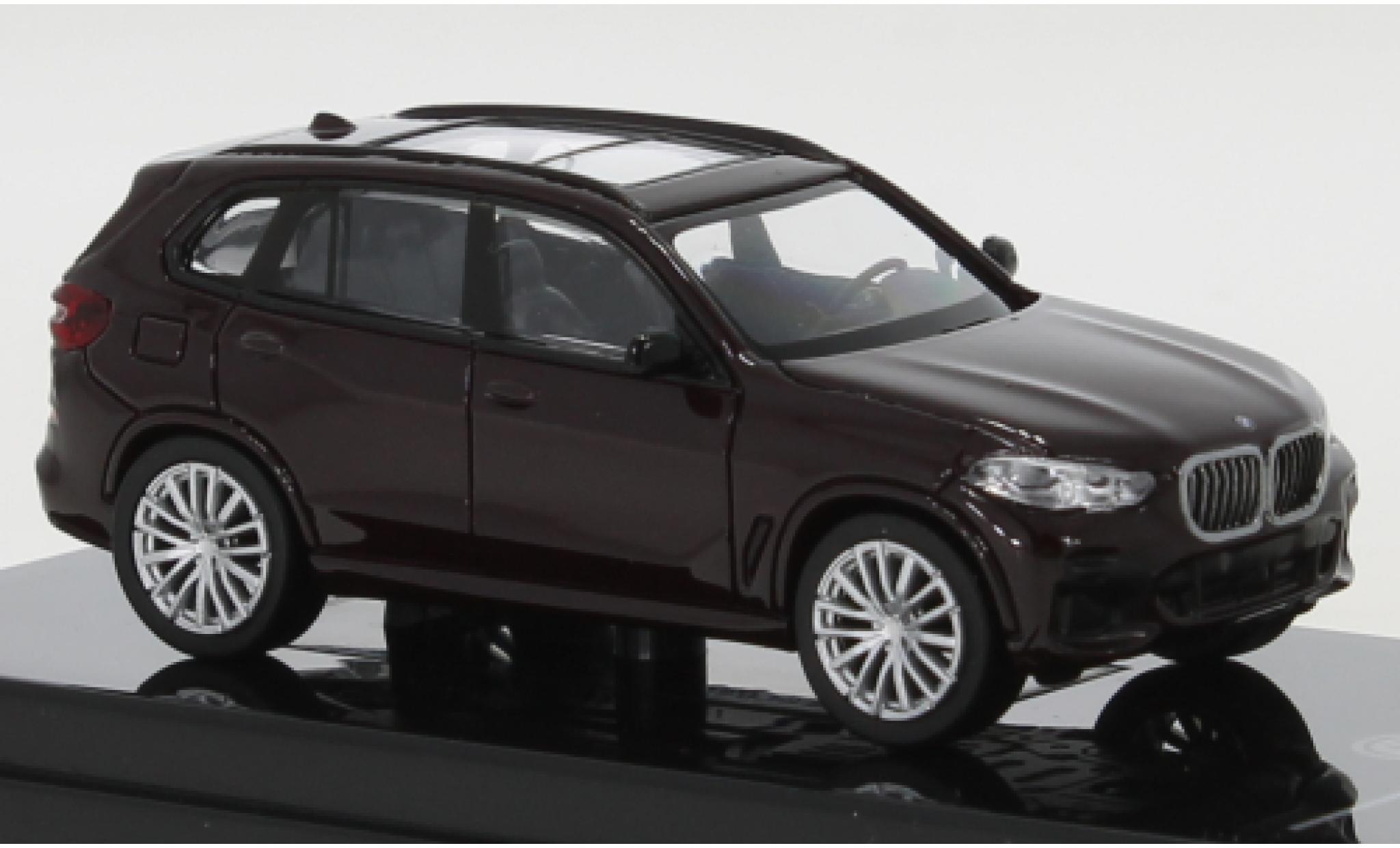 Bmw X5 1/64 Para64 (G05) metallico rosso modellino in miniatura