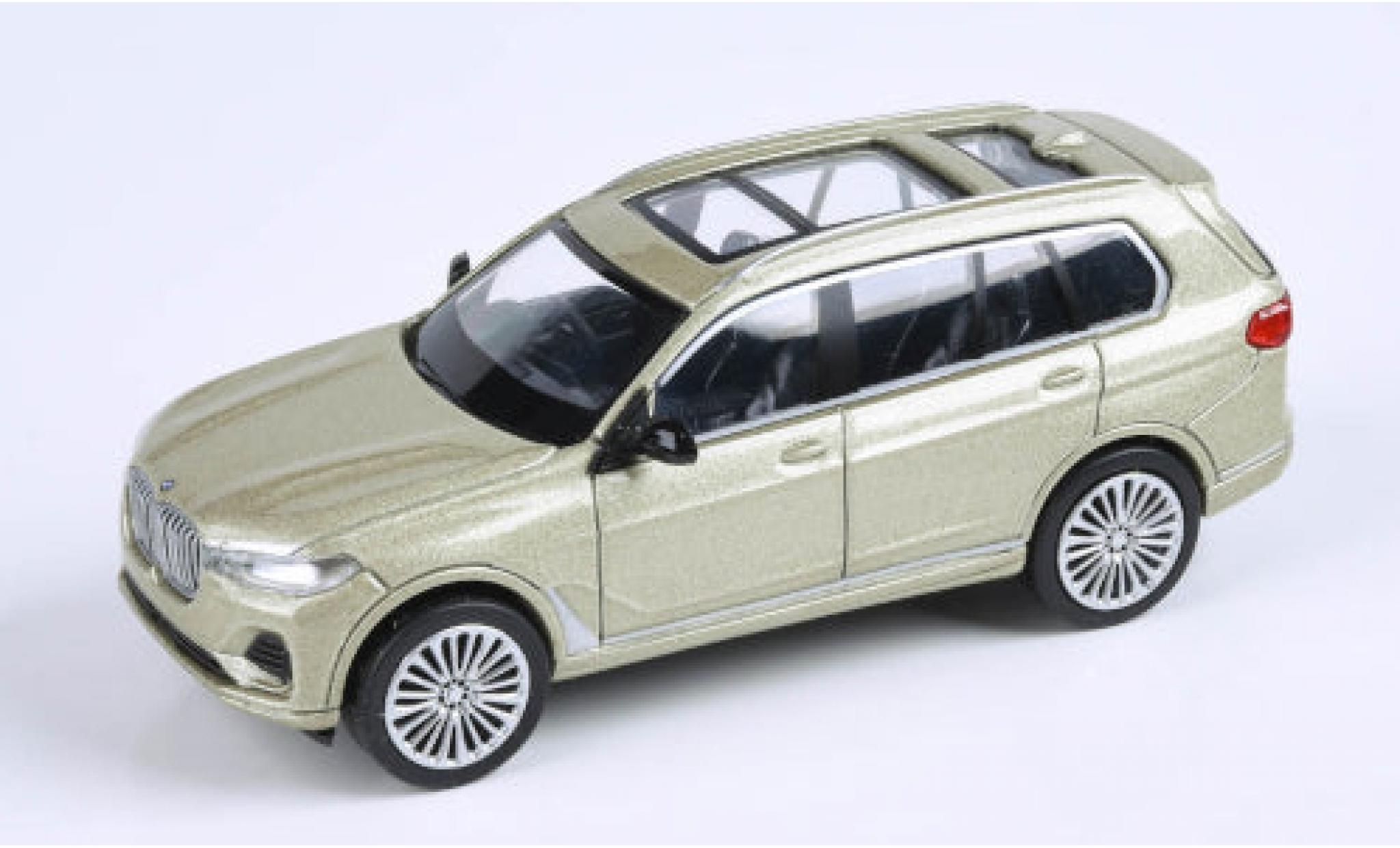 Bmw X7 1/64 Para64 metallico beige modellino in miniatura