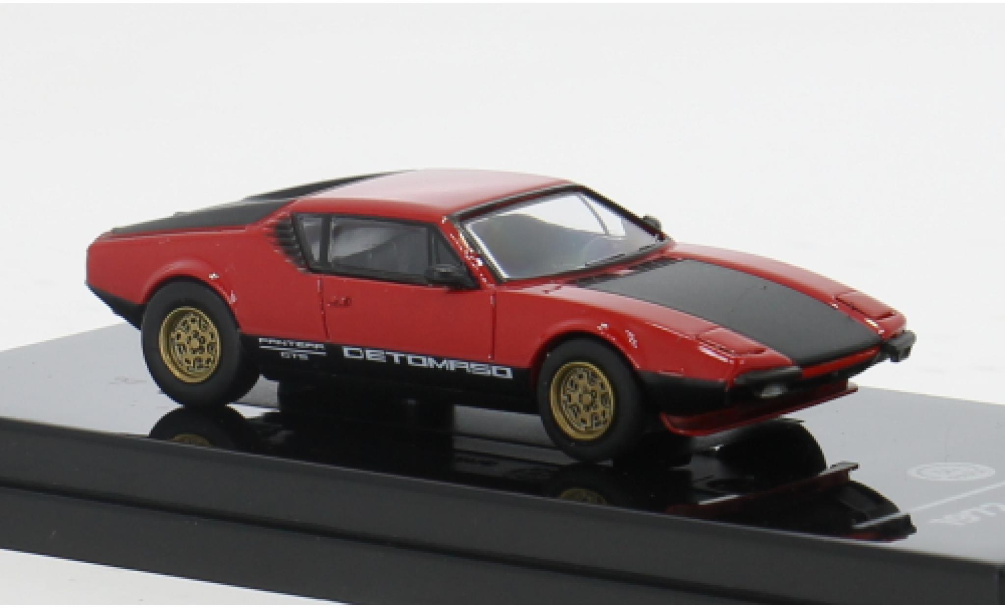 De Tomaso Pantera 1/64 Para64 rot/schwarz 1972 1:64 modellino in miniatura