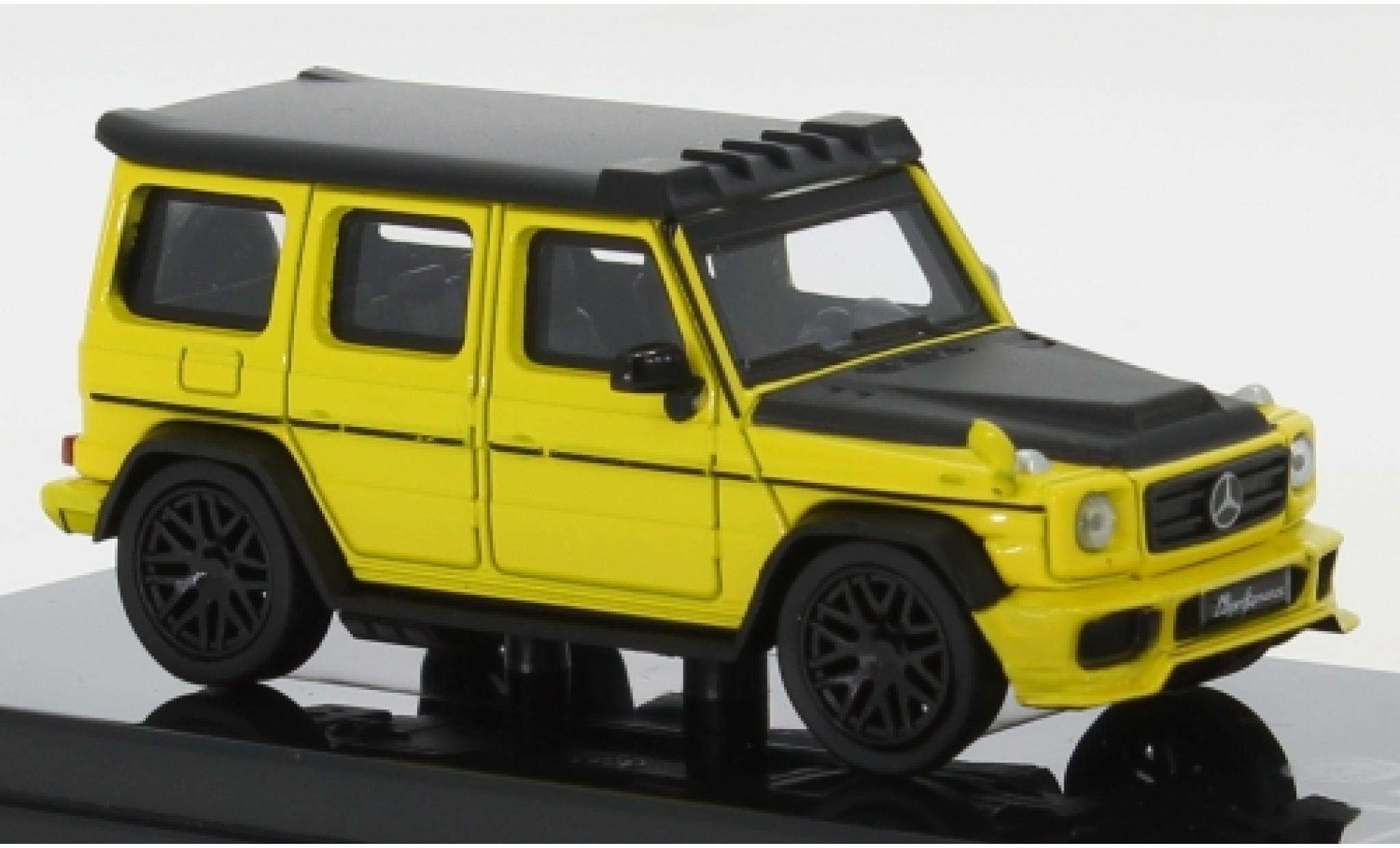 Mercedes Classe G 1/64 Para64 AMG G 63 Liberty Walk giallo/matt-nero 2018 modellino in miniatura