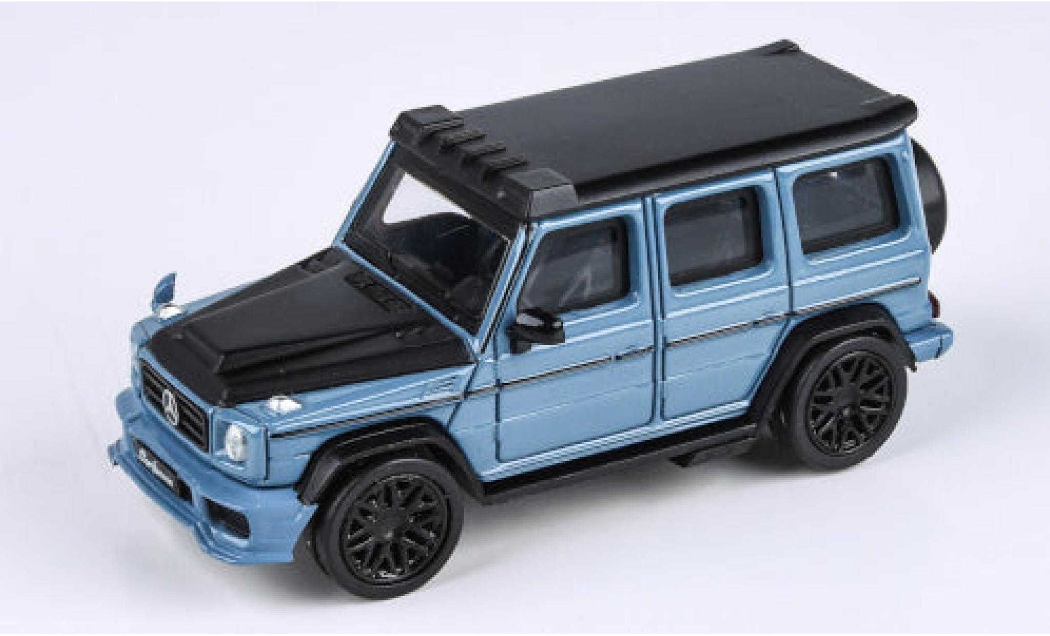 Mercedes Classe G 1/64 Para64 AMG G63 Liberty Walk blu/nero modellino in miniatura