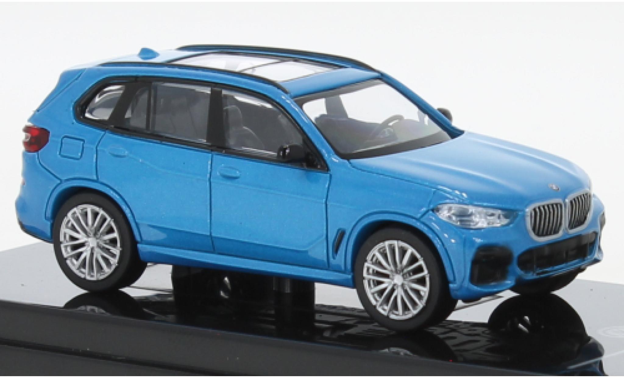 Bmw X5 1/64 Para64 (G05) metallise blu 2018 modellino in miniatura