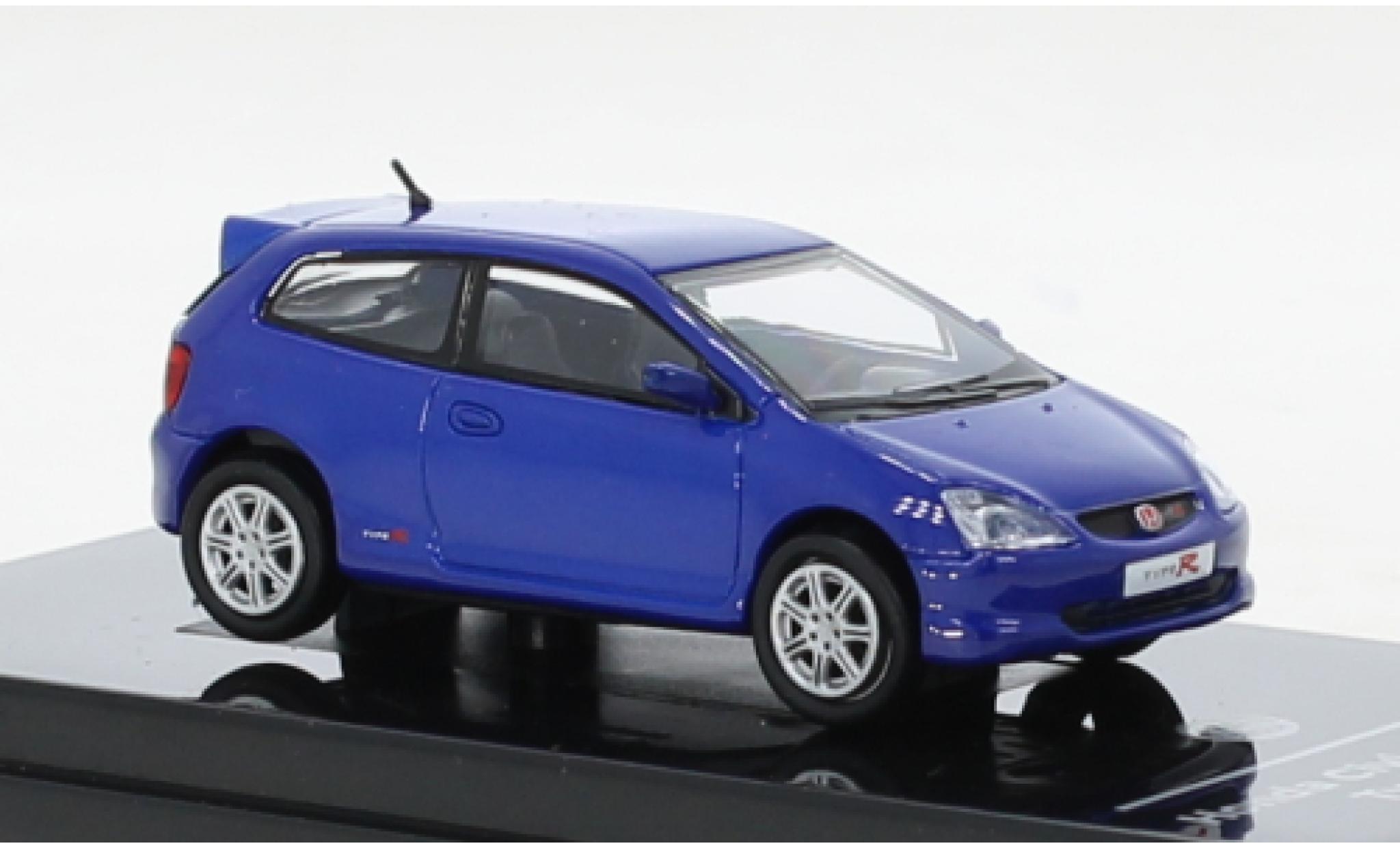 Honda Civic 1/64 Para64 Type R (EP3) blu 2001 modellino in miniatura