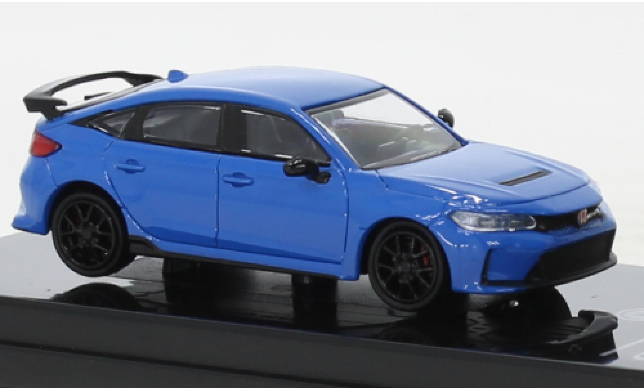 Honda Civic 1/64 Para64 Type R (FL5) blu 2023 modellino in miniatura