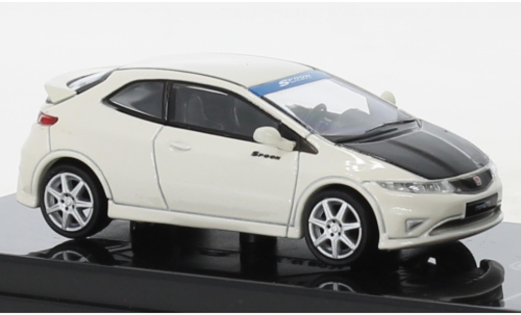 Honda Civic 1/64 Para64 Type R (FN2) bianco/nero 2007 modellino in miniatura