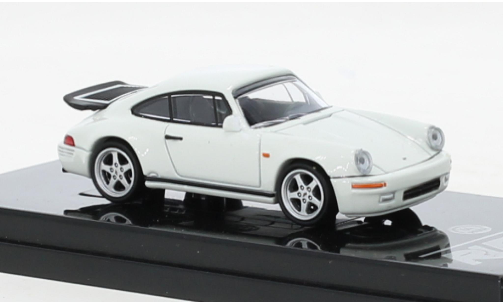 Ruf CTR 1/64 Para64 Porsche RUF bianco 1987 modellino in miniatura