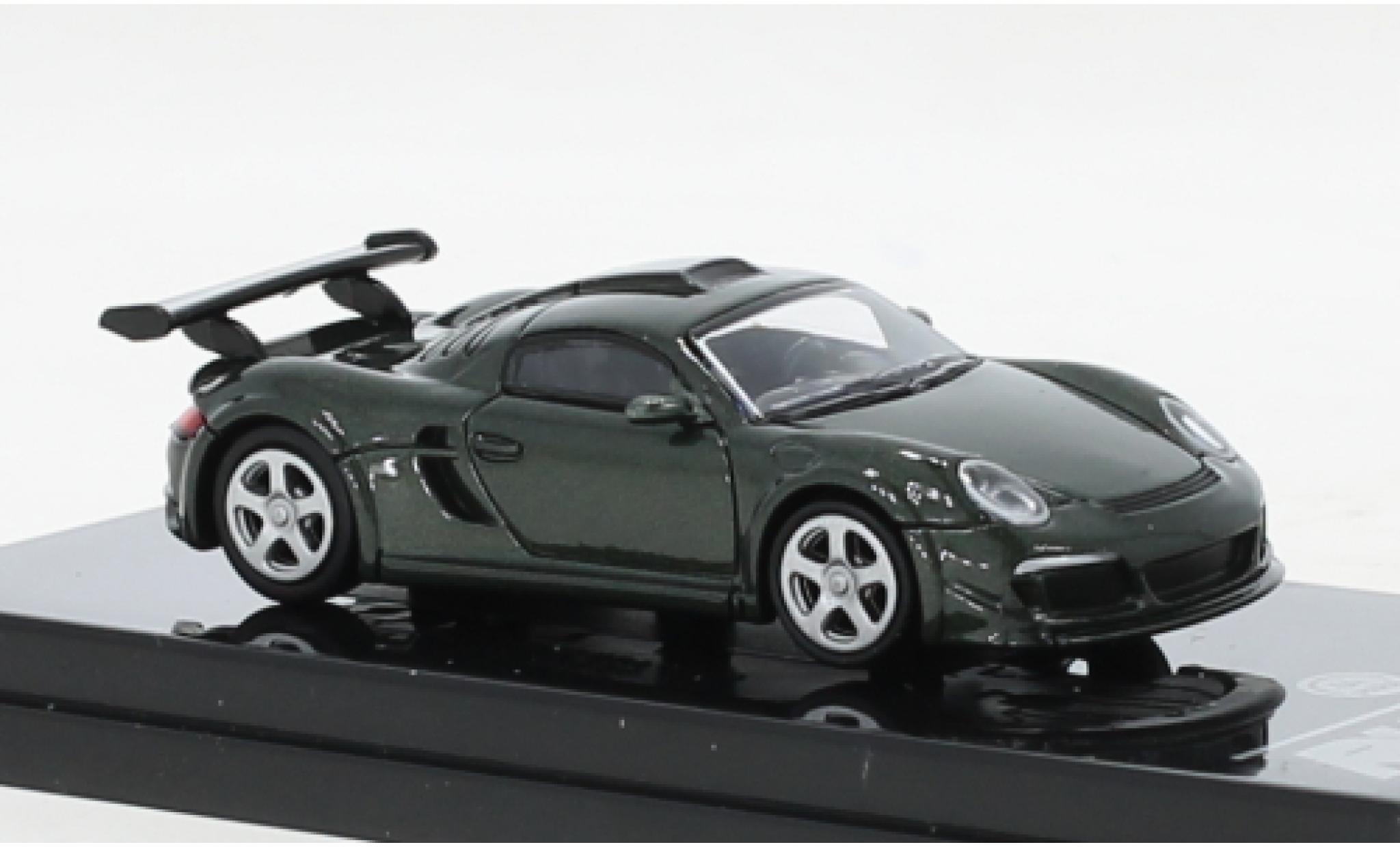Ruf CTR 1/64 Para64 Porsche RUF 3 Clubsport metallise verde 2012 modellino in miniatura