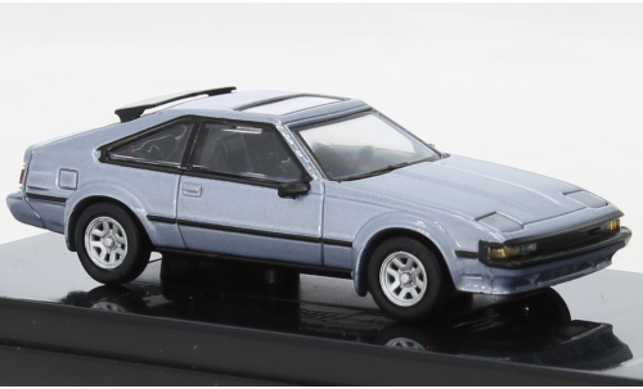Toyota Celica 1/64 Para64 Supra (A60) metallise blu clair 1984 modellino in miniatura