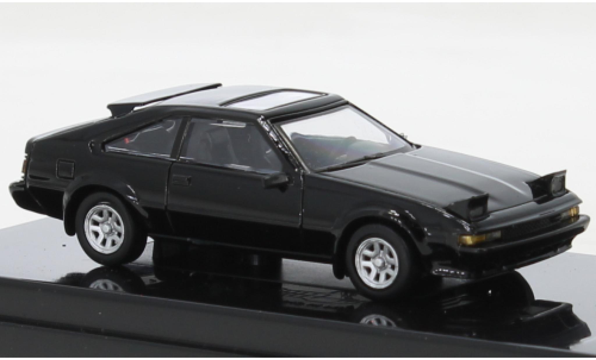 Toyota Celica 1/64 Para64 Supra (A60) nero 1984 modellino in miniatura