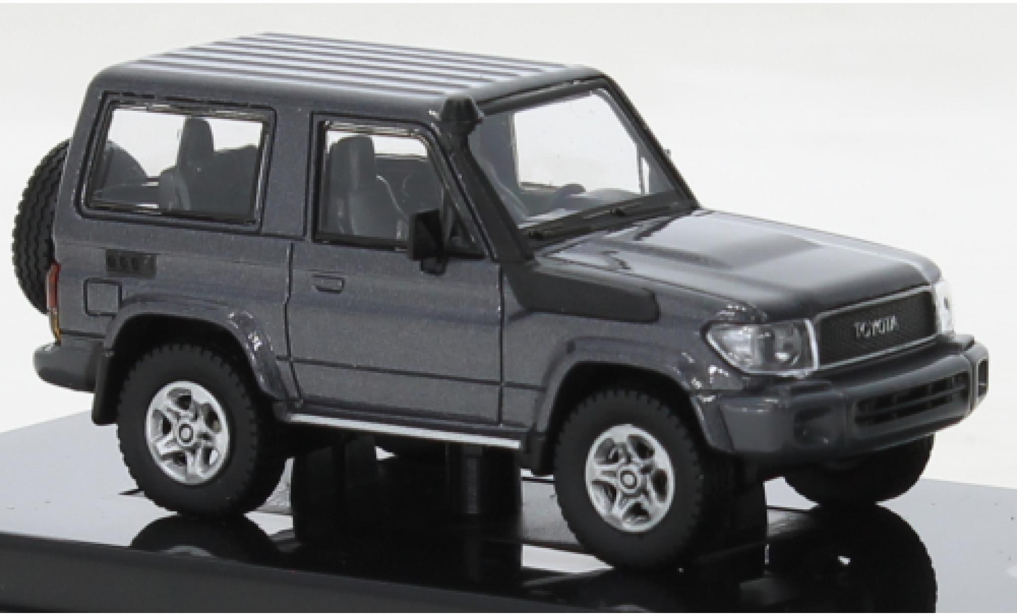 Toyota Land Cruiser 1/64 Para64 71 SWB metallise grigio 2014 modellino in miniatura